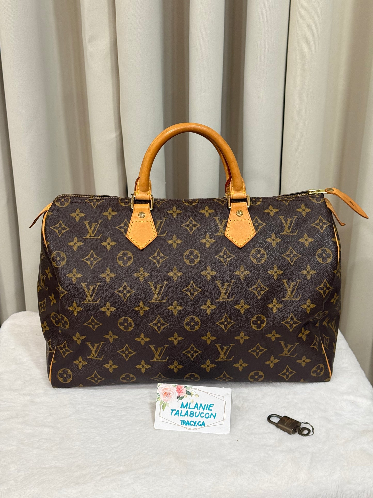 Louis Vuitton Speedy 35 Mono VINTAGE