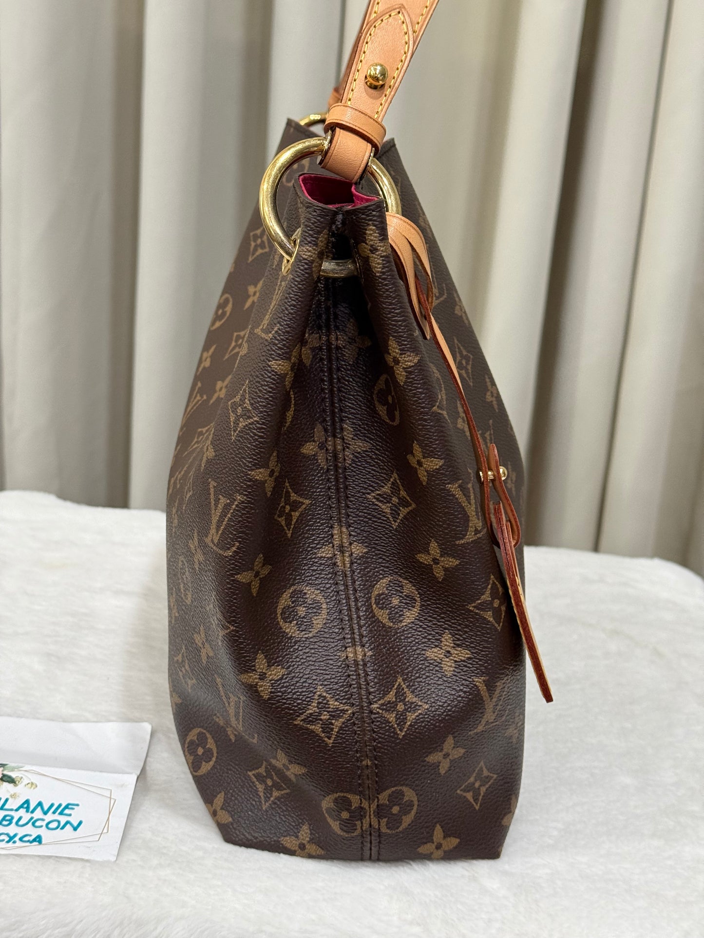 Louis Vuitton Graceful PM Mono Pivoine