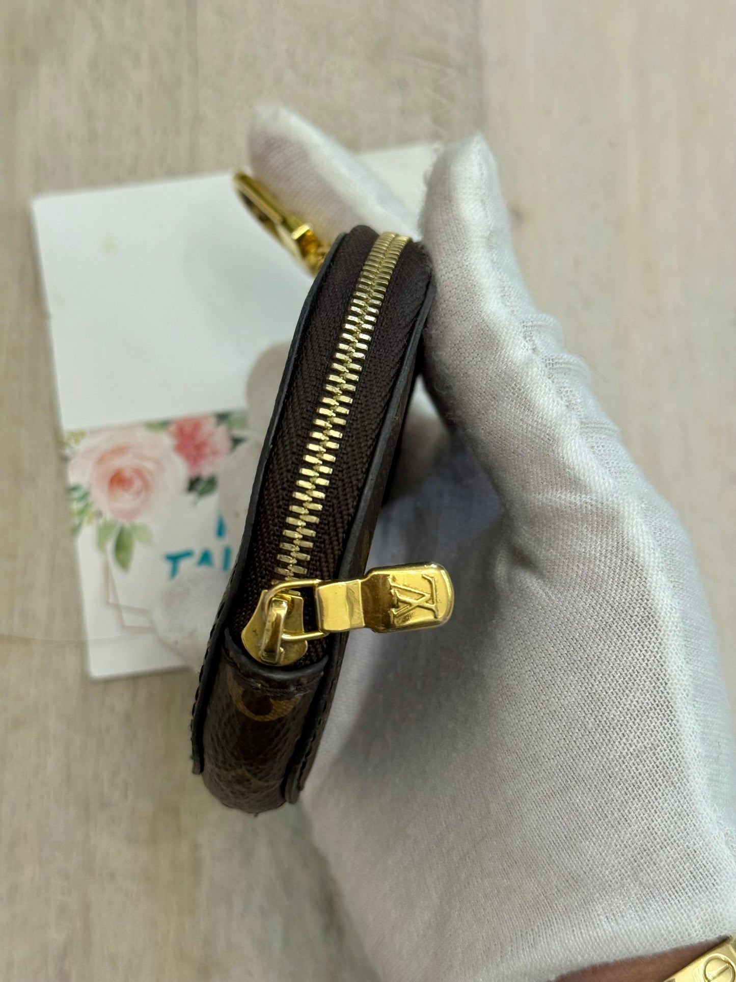 Louis Vuitton Round Coin Purse from Multi Pochette Set