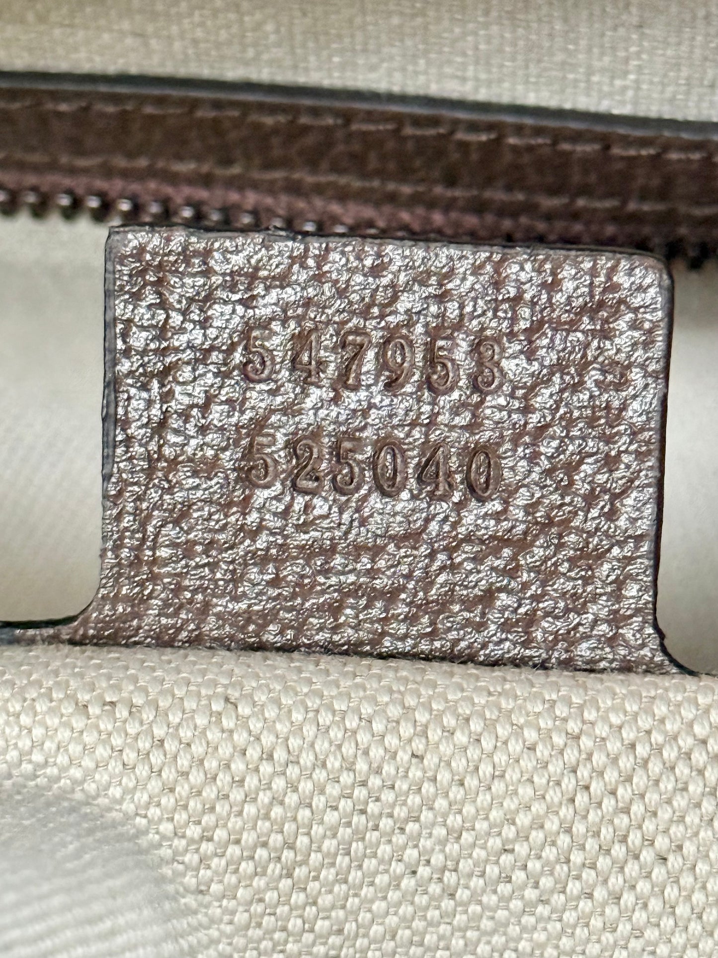 Gucci Ophidia GG Carry-On Supreme Beige Canvas Duffel/Luggage