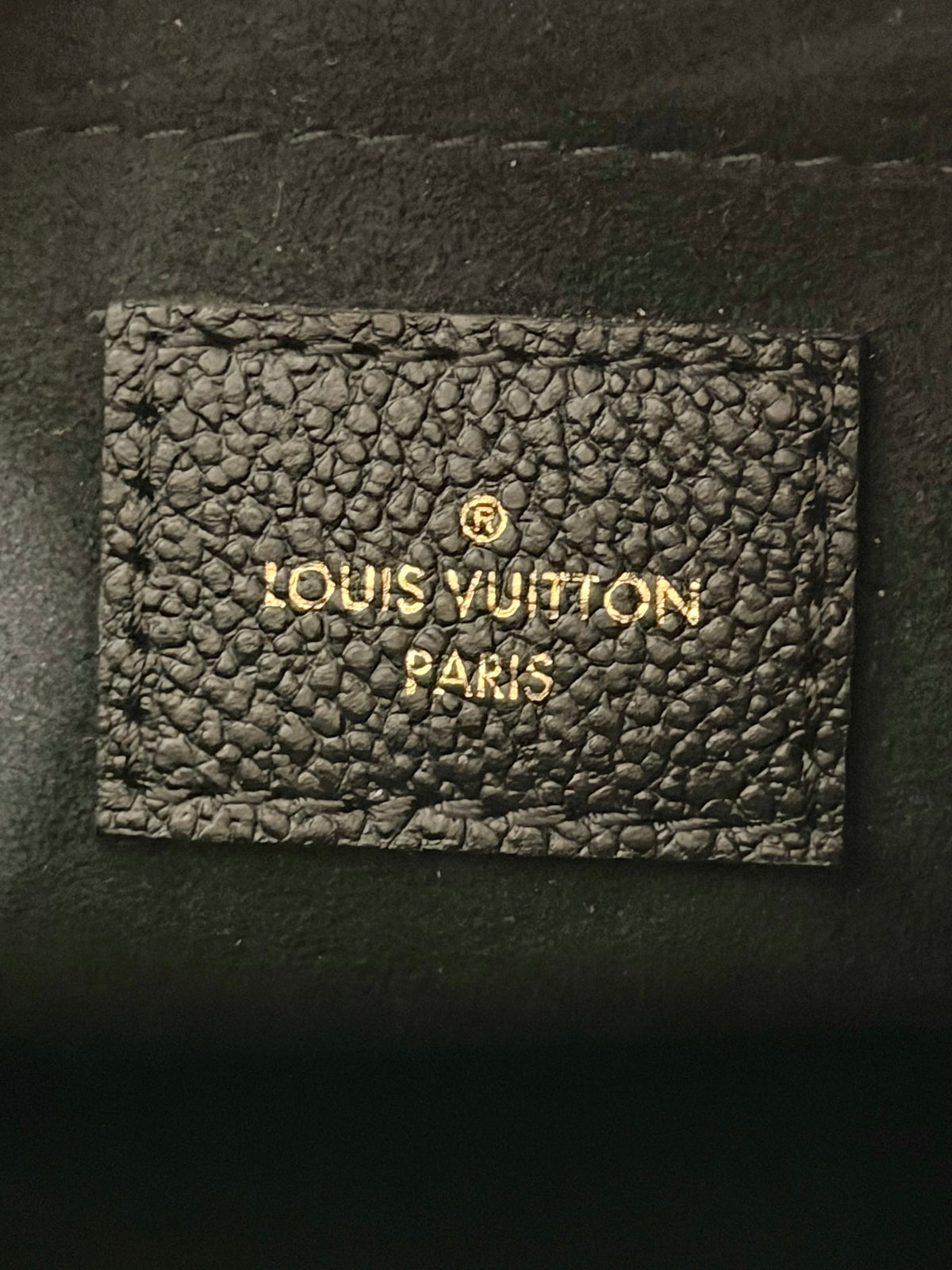 Louis Vuitton Multi Pochette Mono Giant Empreinte Black