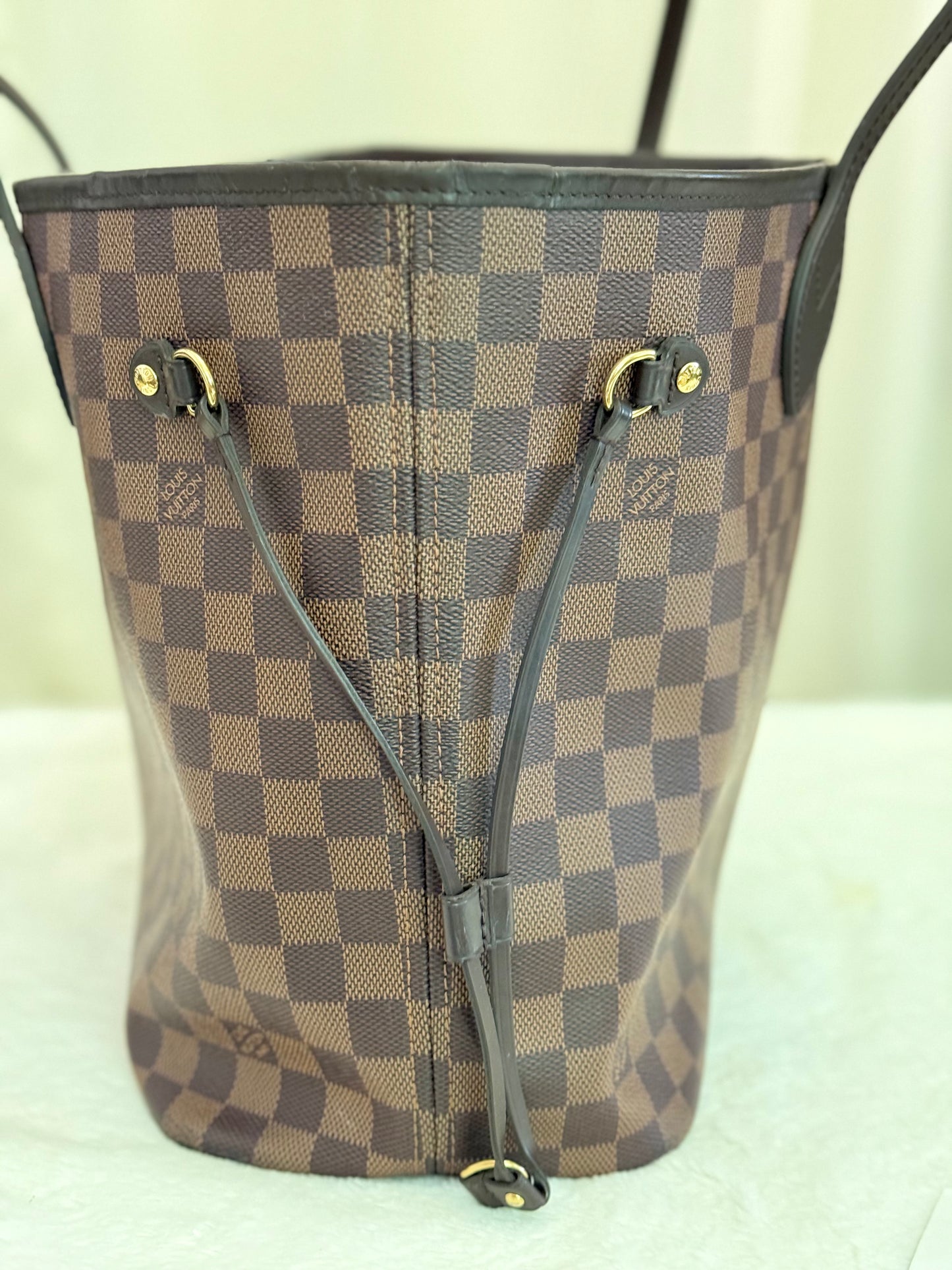 Louis Vuitton Neverfull MM Damier Ebene Bag Only