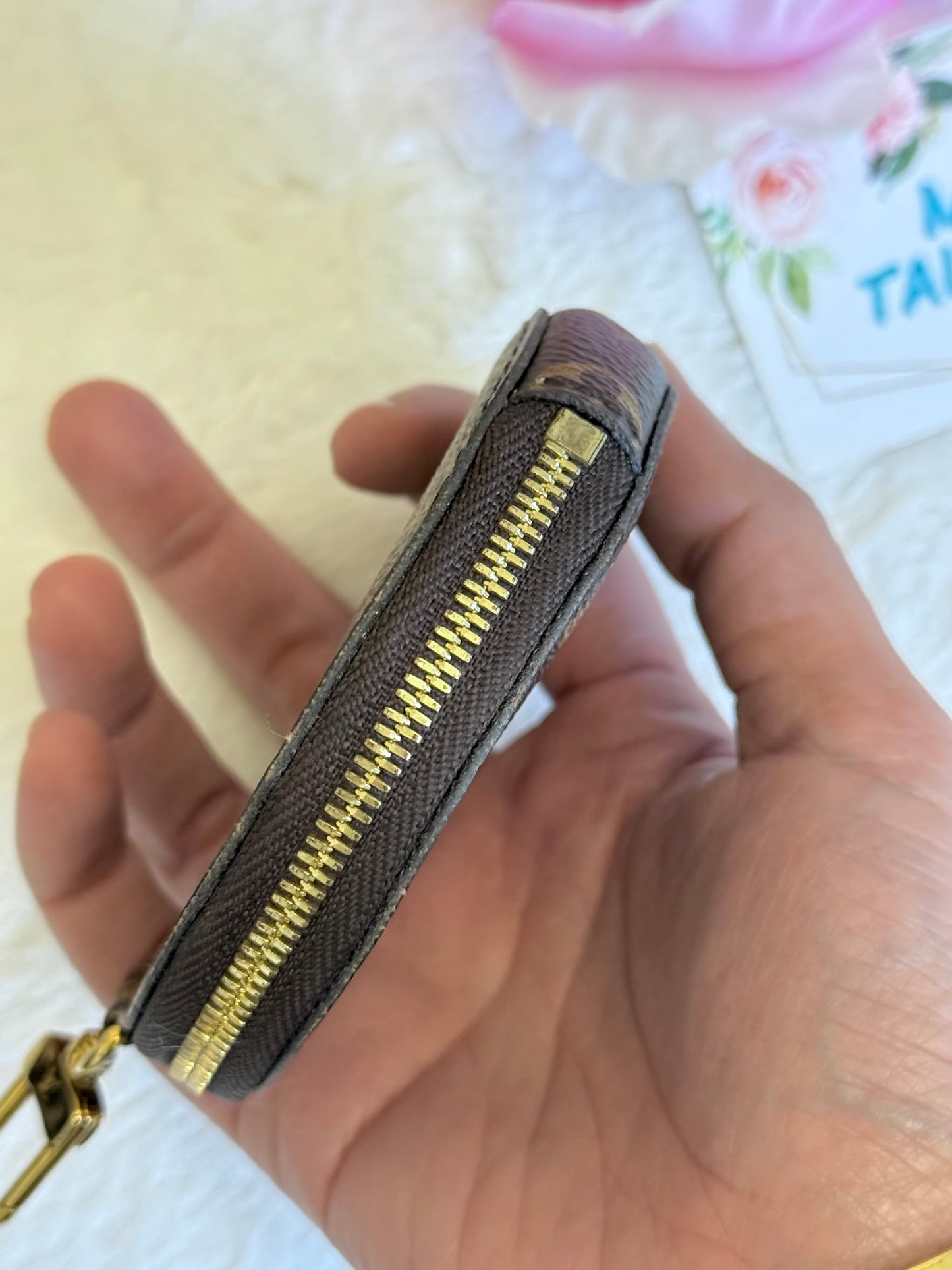 Louis Vuitton Round Coin Pouch Mono
