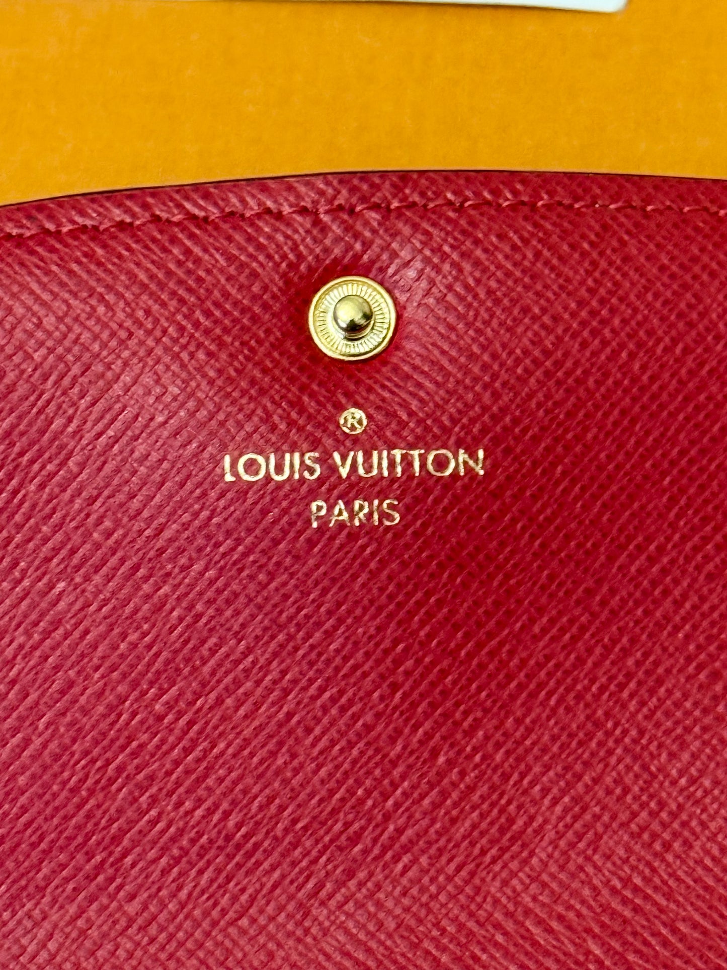 Louis Vuitton Emilie Wallet DE Cerise