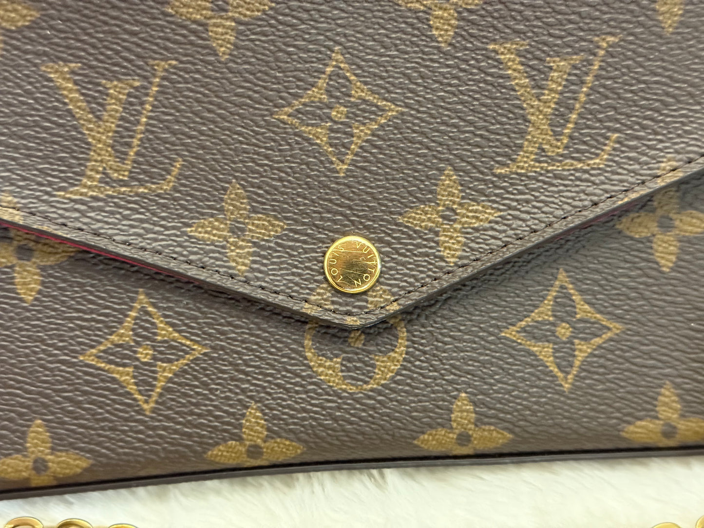 Louis Vuitton Pochette Felicie Mono with CC insert only