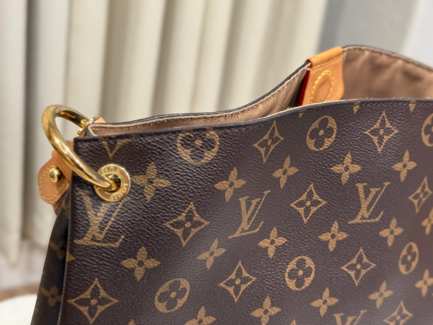 Louis Vuitton Graceful PM Mono Beige