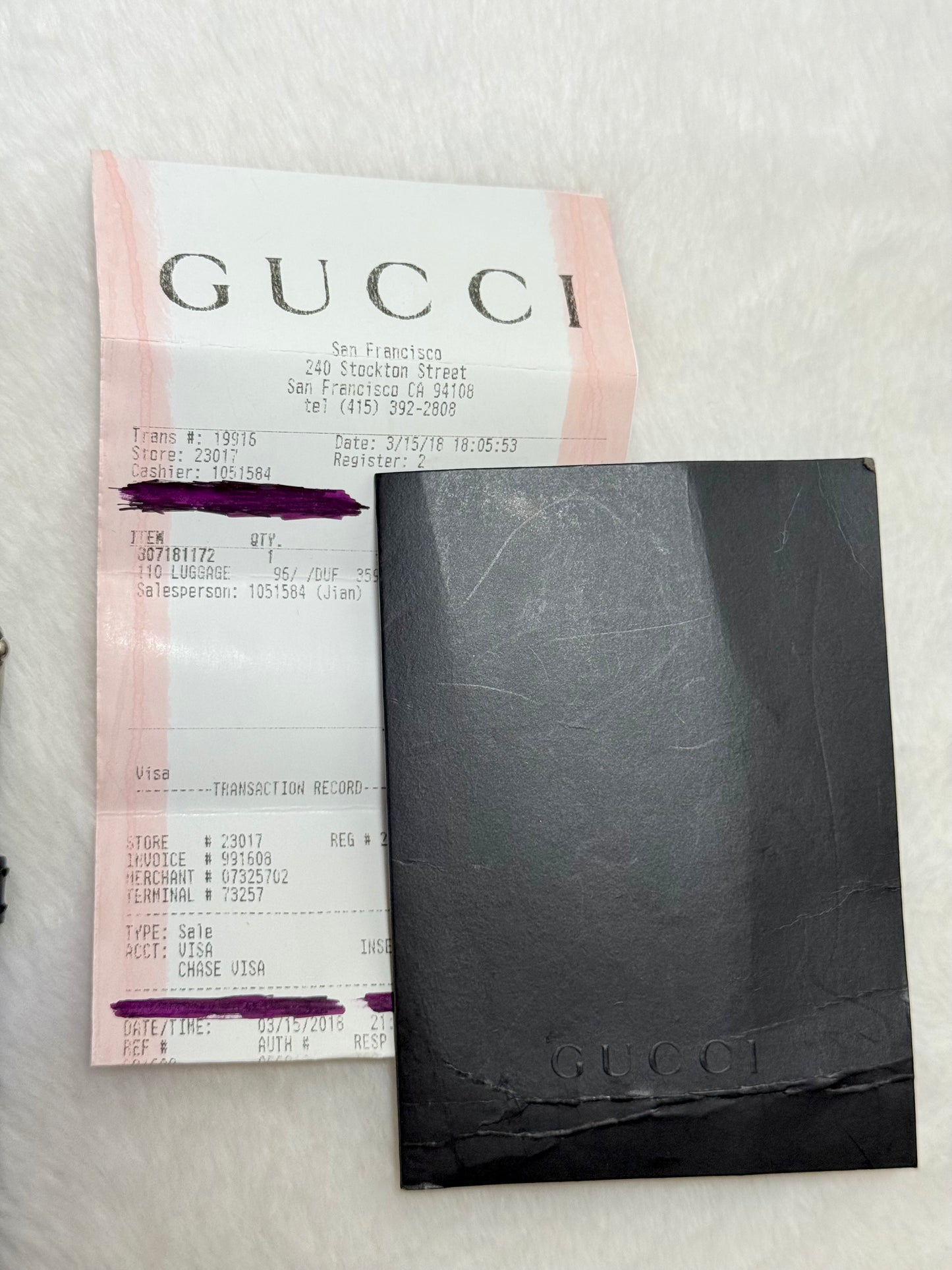 Gucci Zipped Web GG Supreme Canvas Tote Shoulder Bag Black 359261