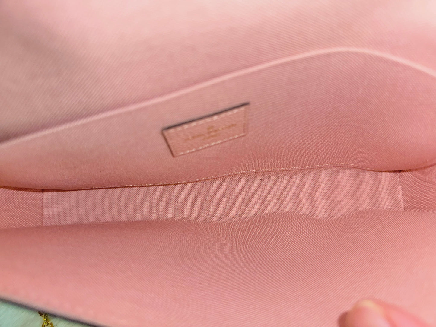 Louis Vuitton Felicie Pochette in Empreinte Rose Poudre Bag Only