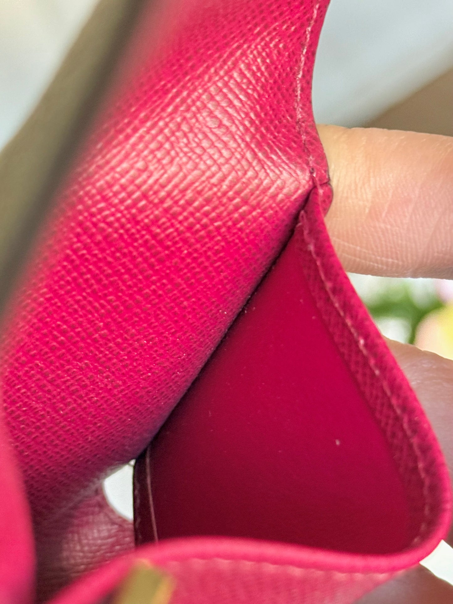 Louis Vuitton 6-Key Holder Mono Fuchsia