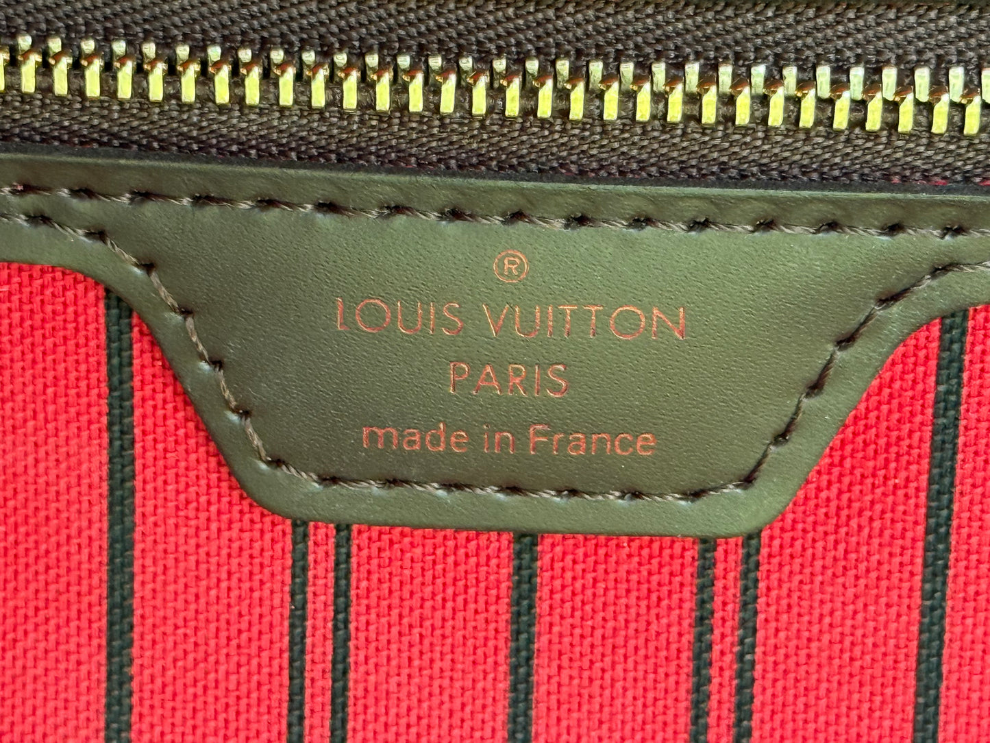 Louis Vuitton Neverfull MM Damier Ebene Bag only