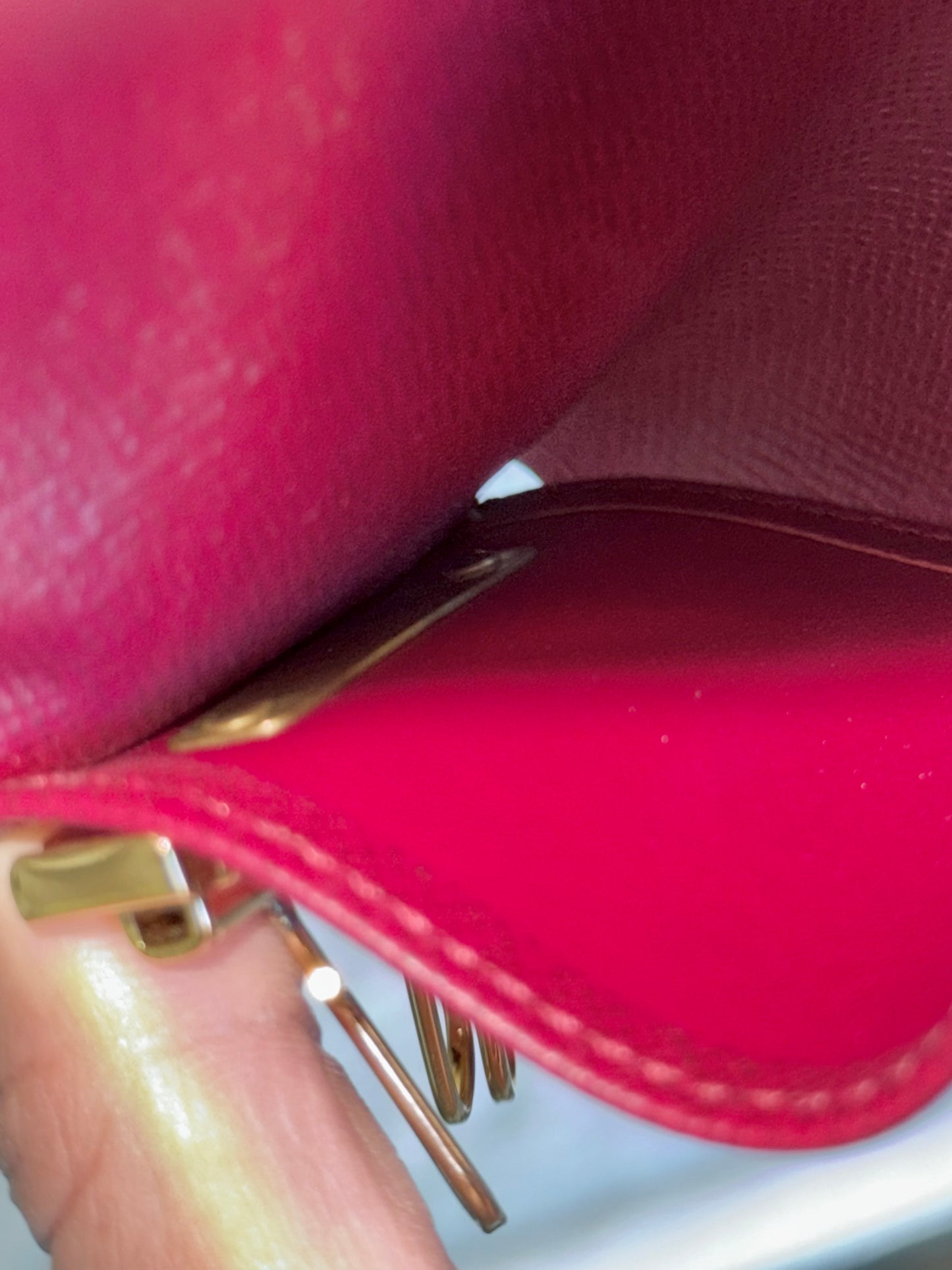 Louis Vuitton 6-Key Holder Mono Fuchsia