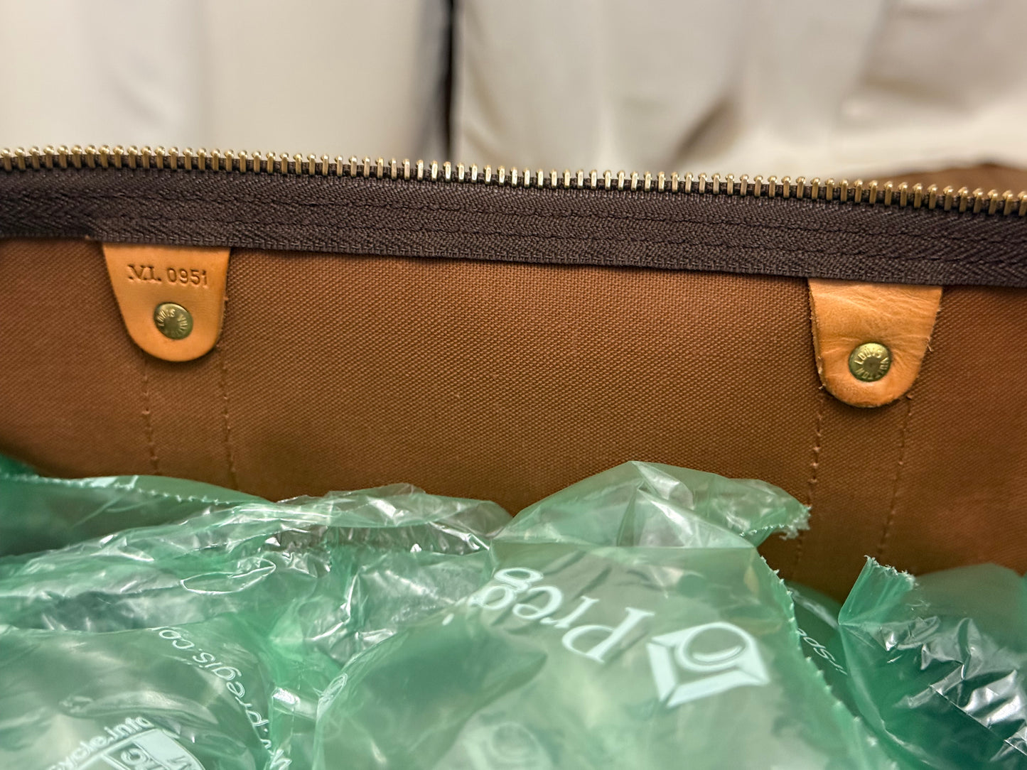 Louis Vuitton Keepall Bandouliere 60 Mono May 1991