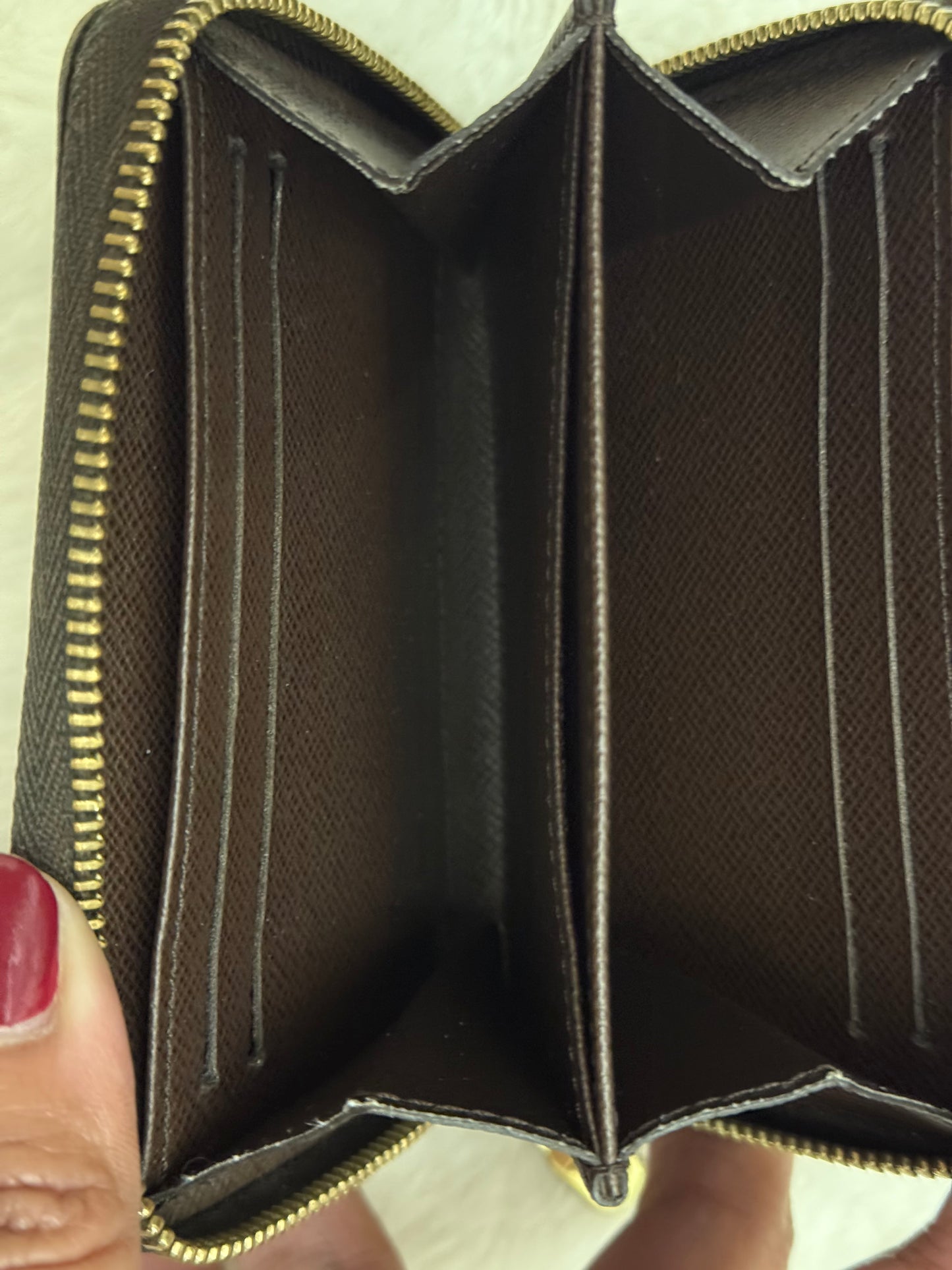 Louis Vuitton Zippy Coin Purse Damier Ebene