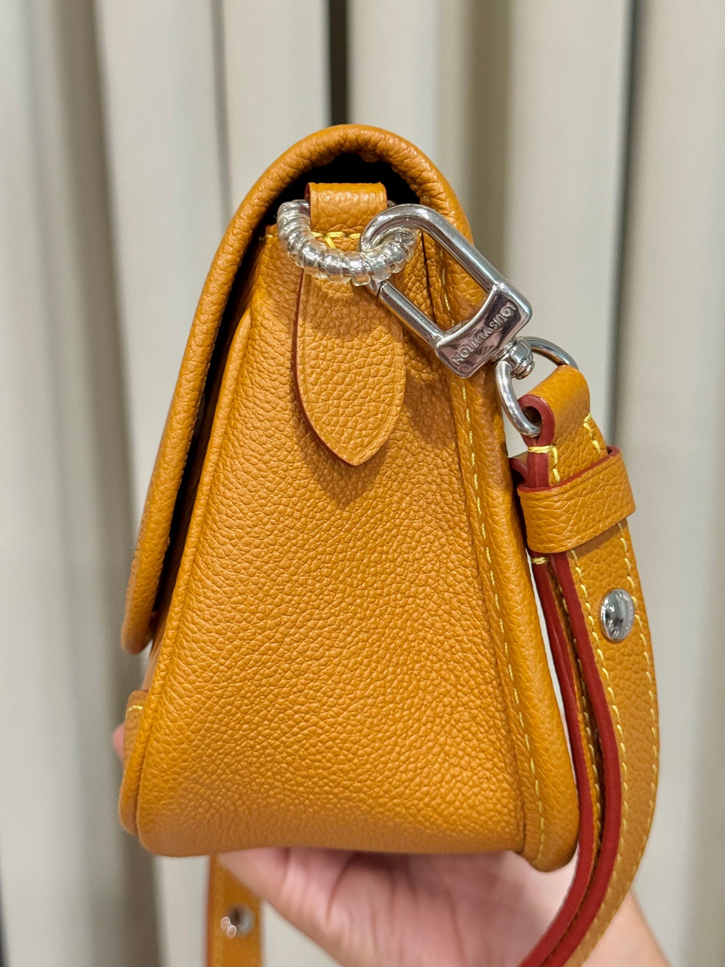 Louis Vuitton Buci in Epi Gold Honey