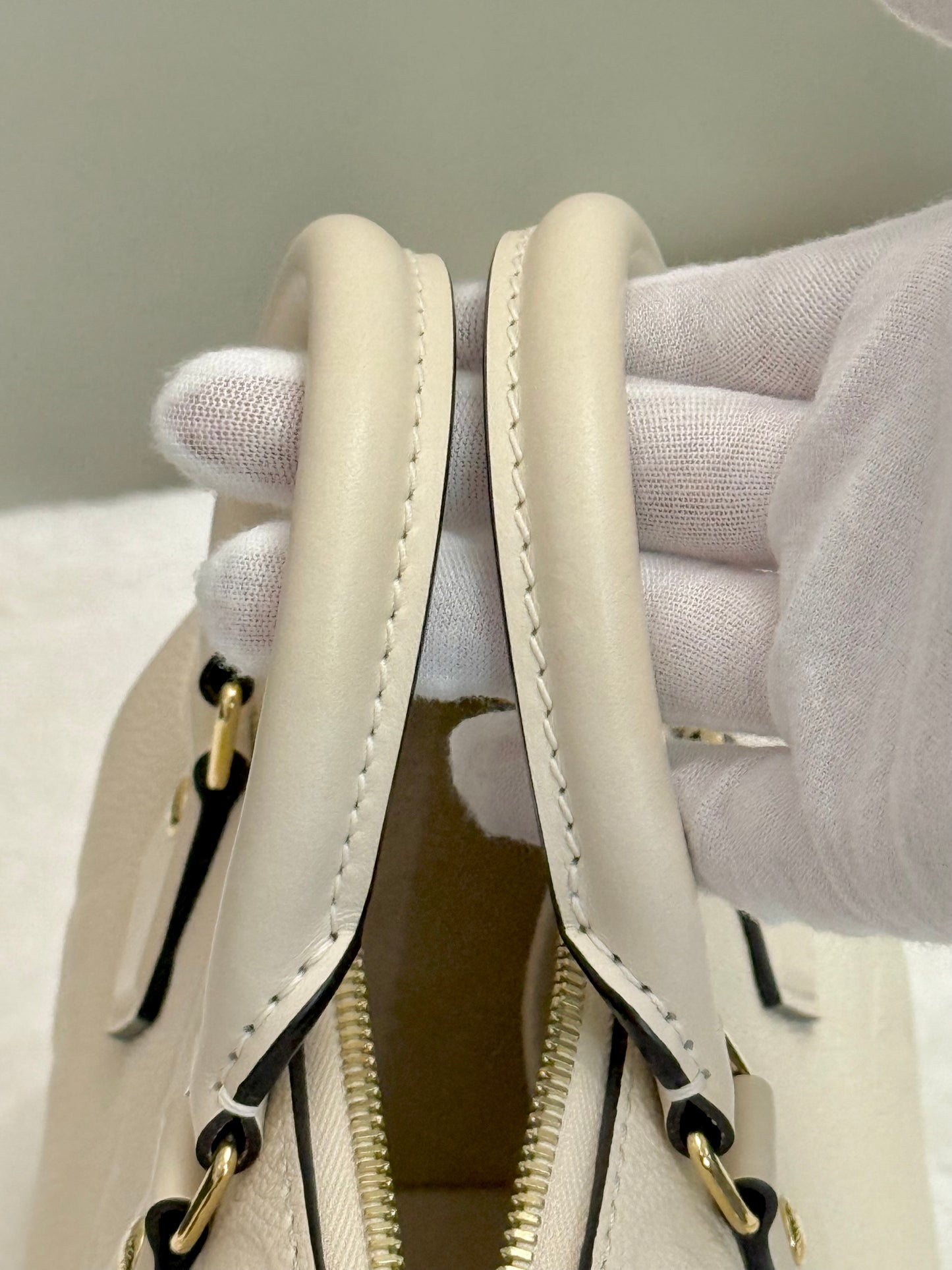 Speedy Bandouliere 20 Giant Empreinte Creme