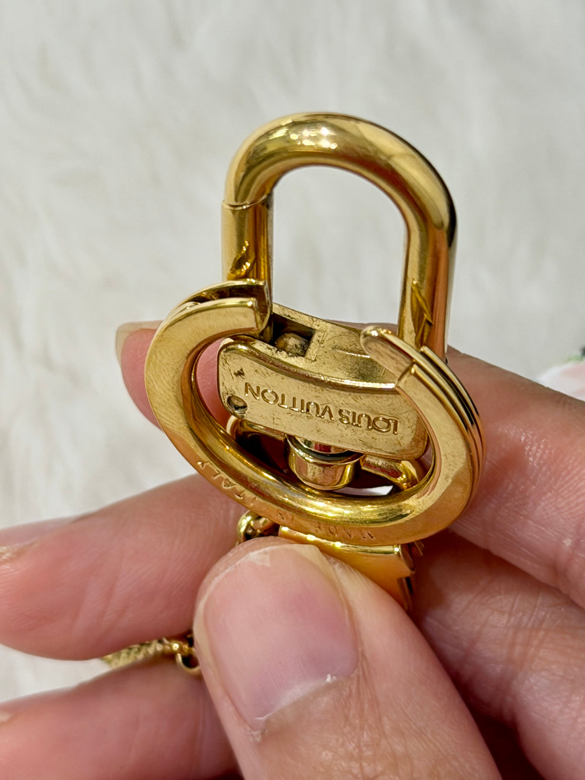 Louis Vuitton 8.25” Strap Extender Chain