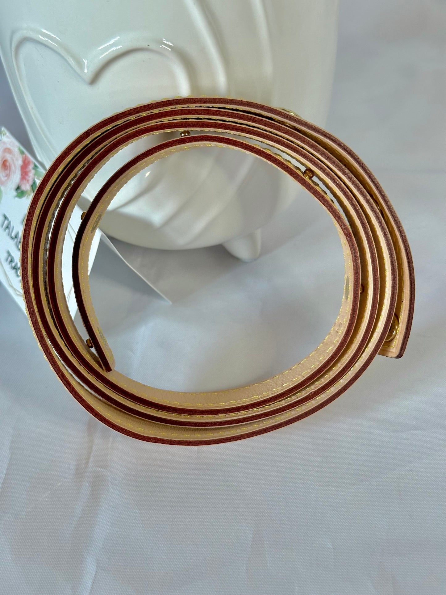 Louis Vuitton Vachetta Belt Strap Size M