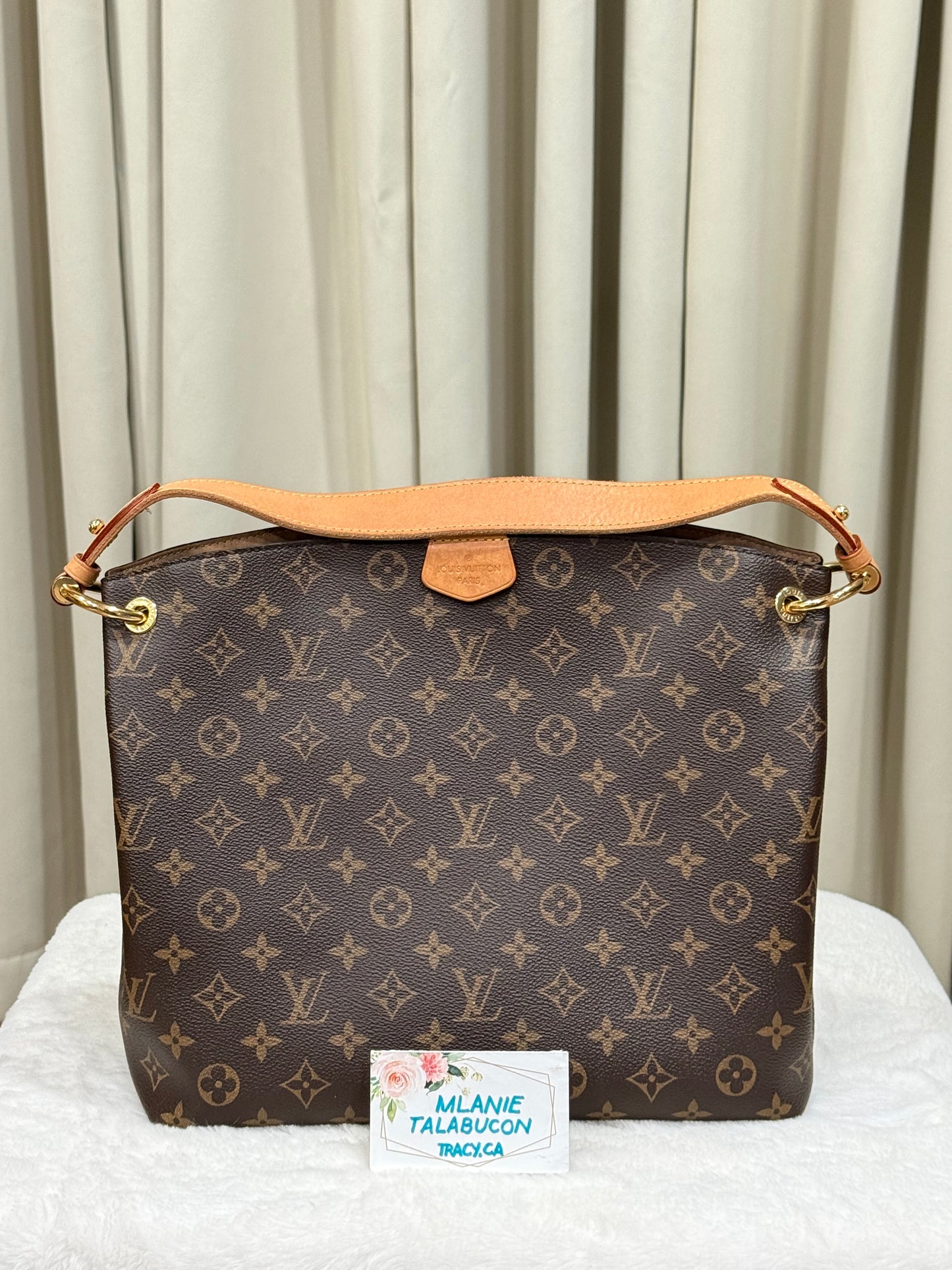 Louis Vuitton Graceful PM Mono Beige