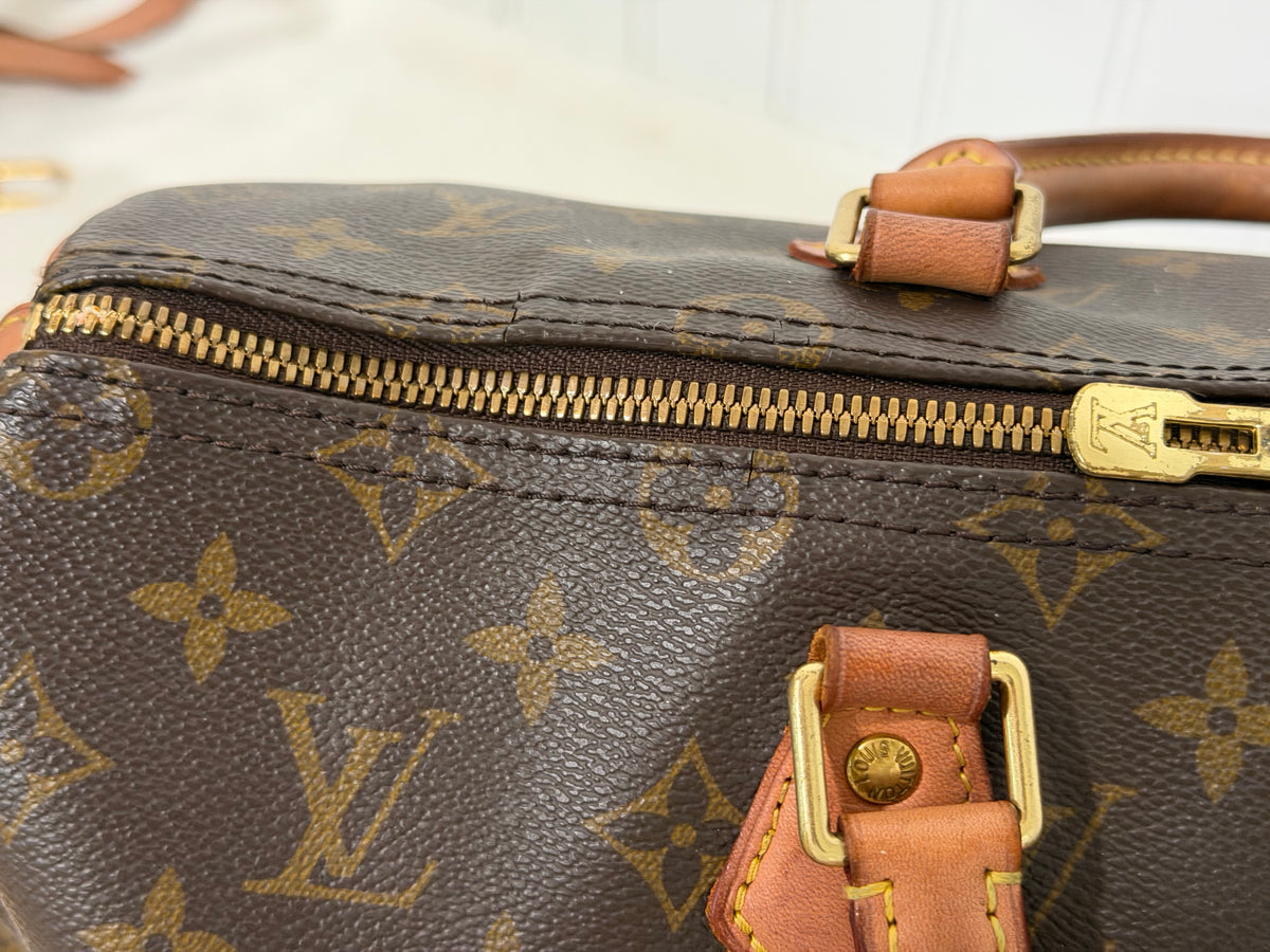 Louis Vuitton Speedy Bandouliere 35 Mono SD3250