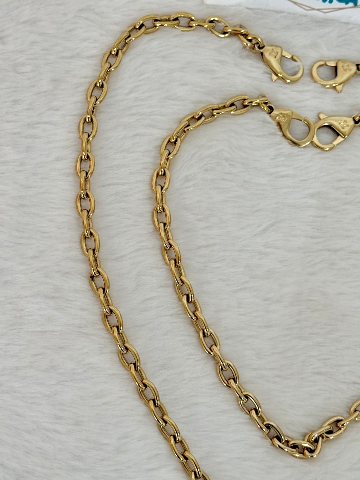 Louis Vuitton Metal Chain Straps from Pochette Camille