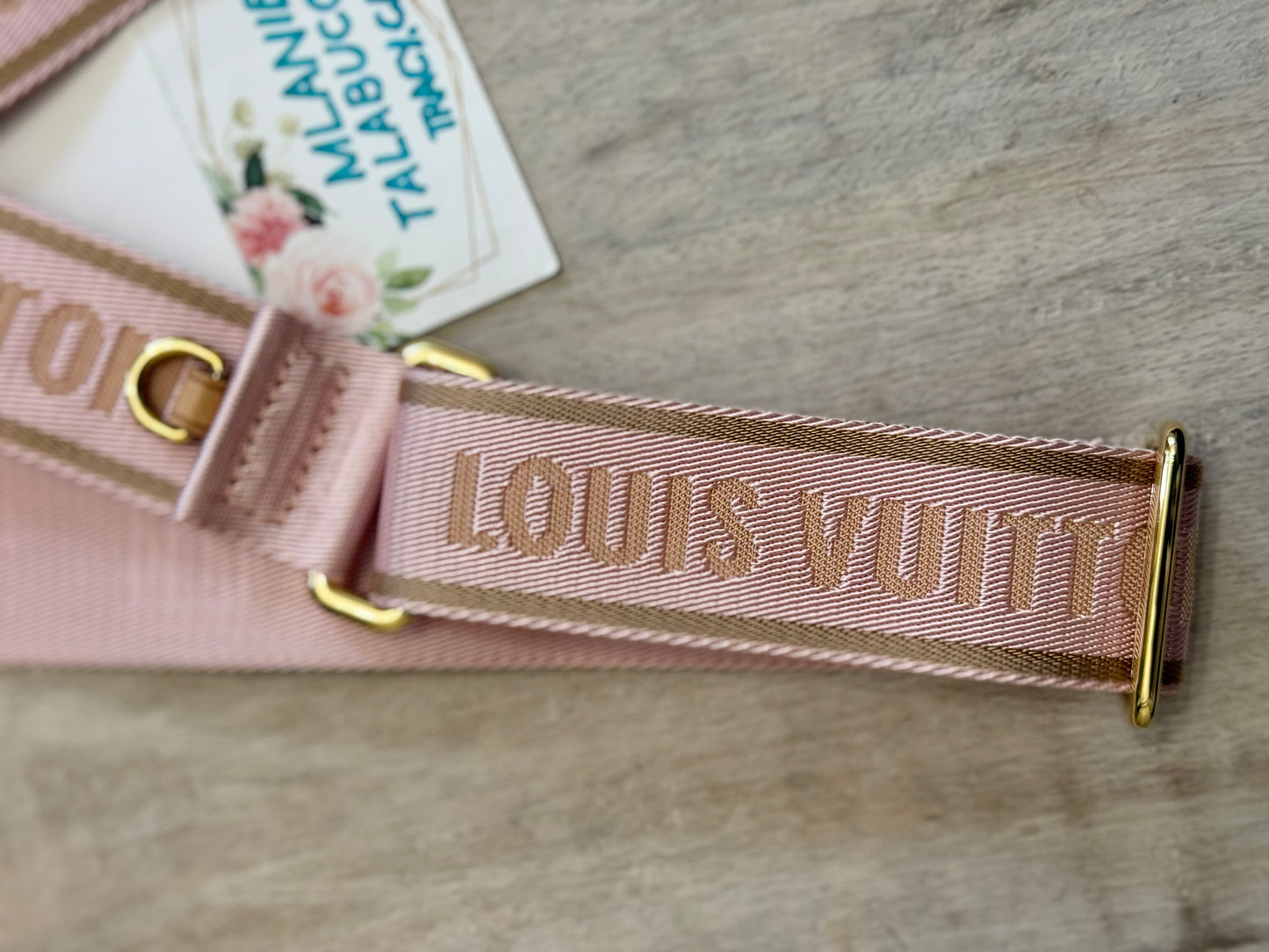Louis Vuitton Multi Pochette Accessoires with Pink Strap