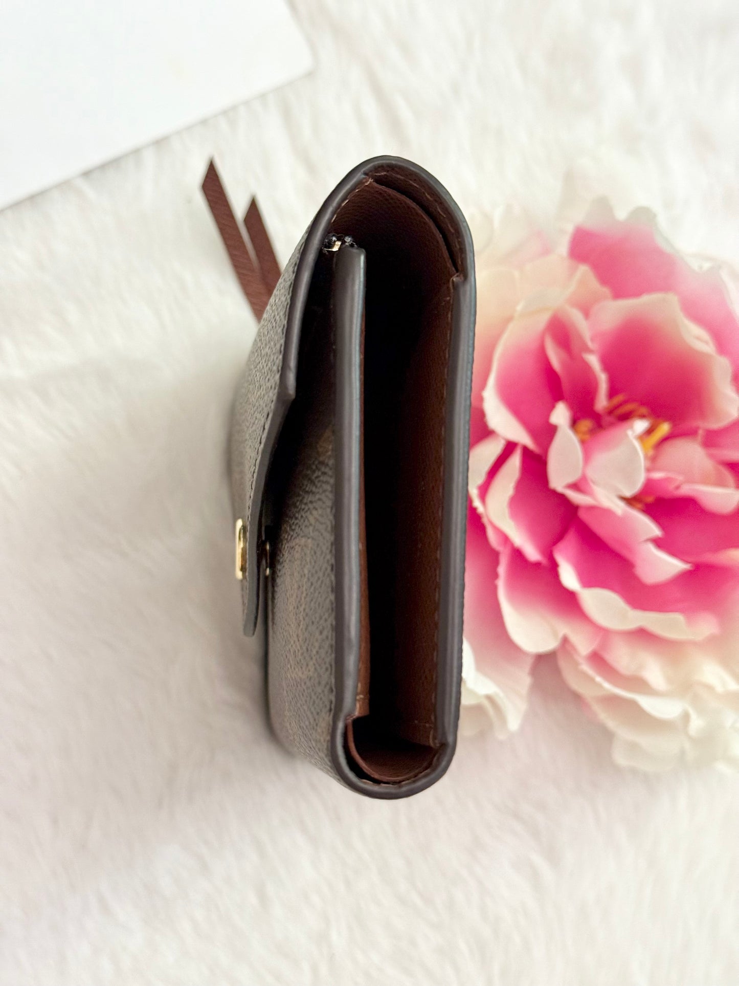 Louis Vuitton Victorine Mono Armagnac Wallet