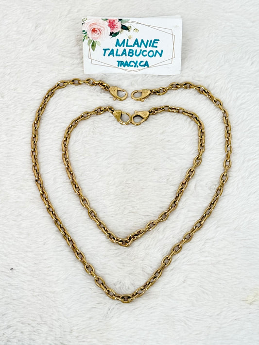 Louis Vuitton Metal Chain Straps from Pochette Camille