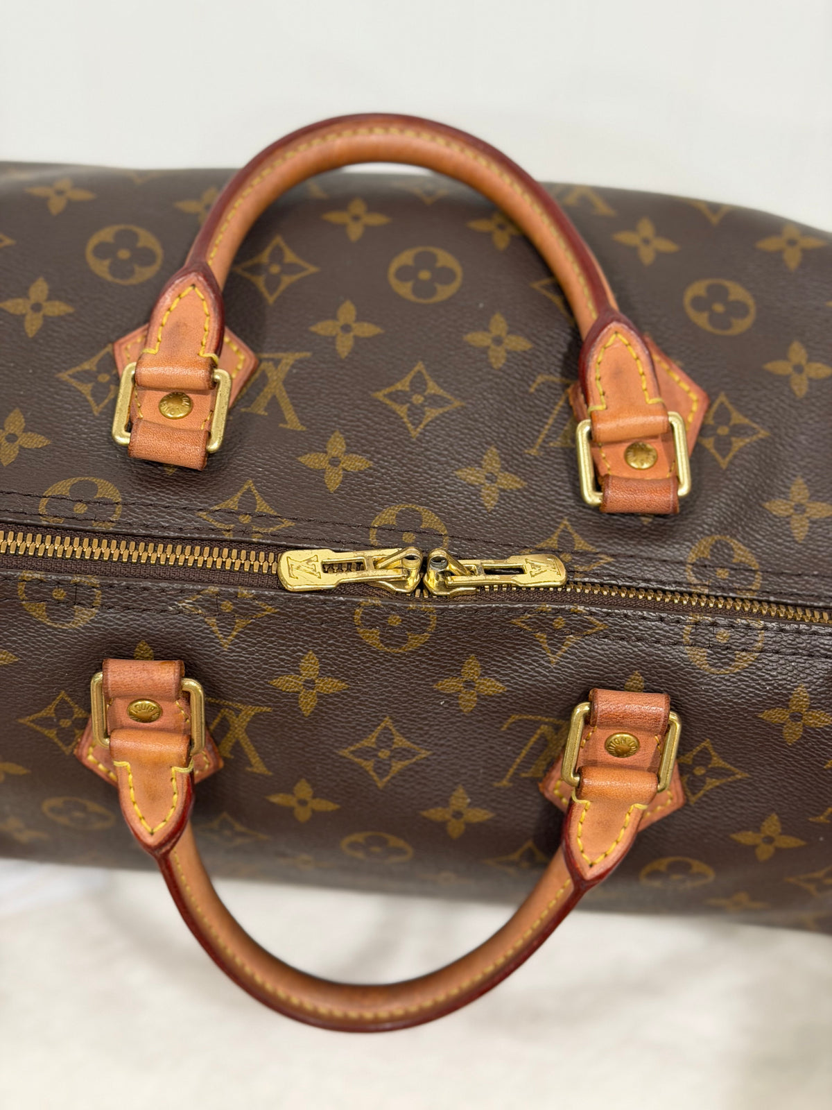 Louis Vuitton Speedy Bandouliere 35 Mono SD3250