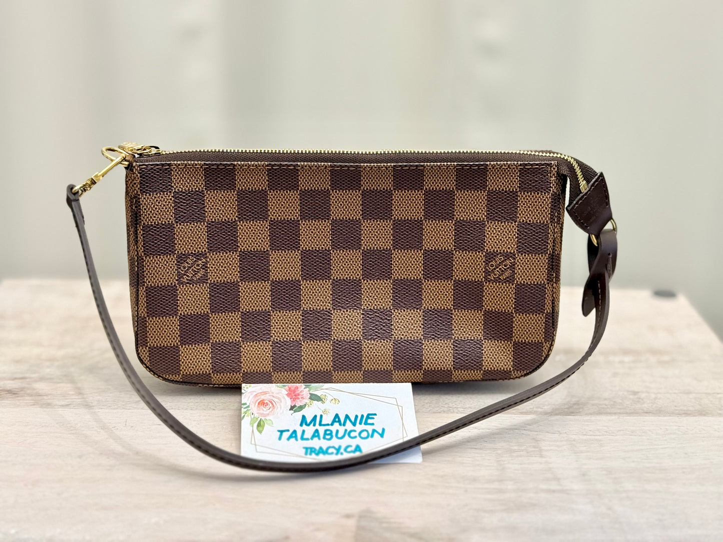 Louis Vuitton Pochette Accessoires NM Damier Ebene