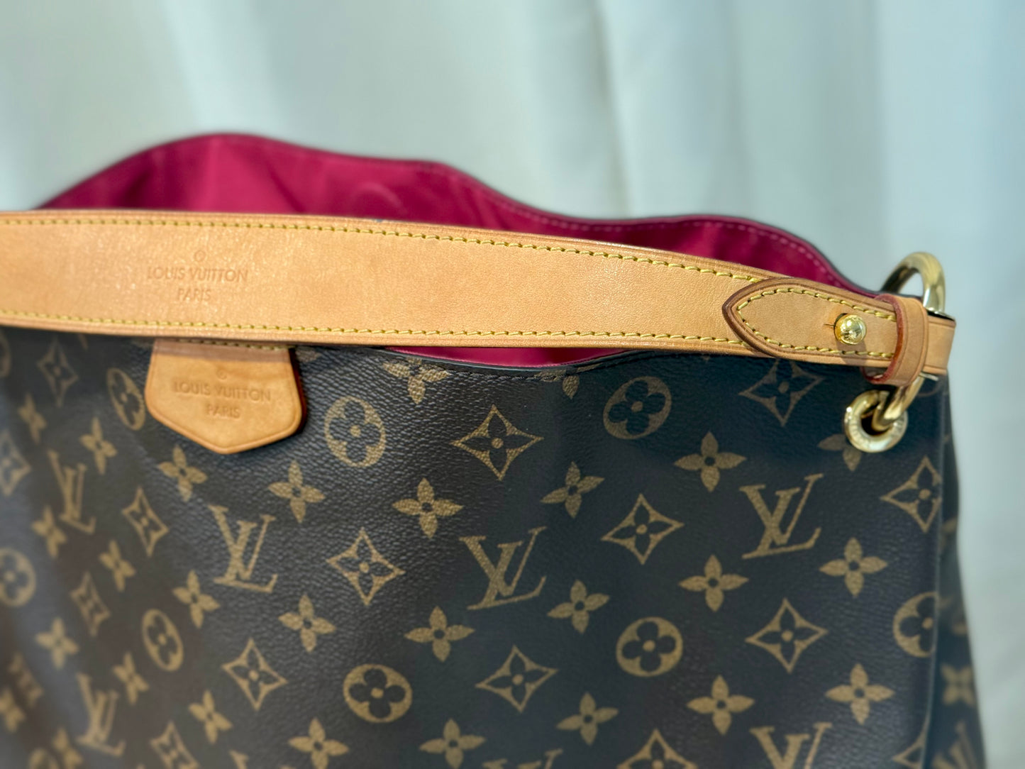 Louis Vuitton Graceful MM Mono Pivoine