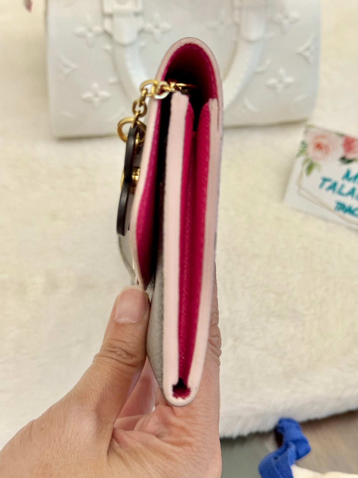 LIMITED EDITION Louis Vuitton Emilie Blooms Flower Wallet