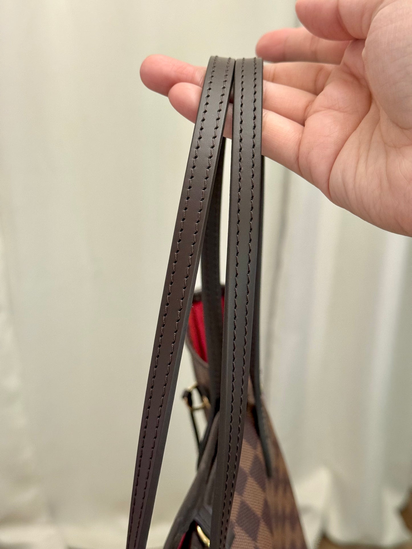 Louis Vuitton Neverfull MM Damier Ebene Bag Only