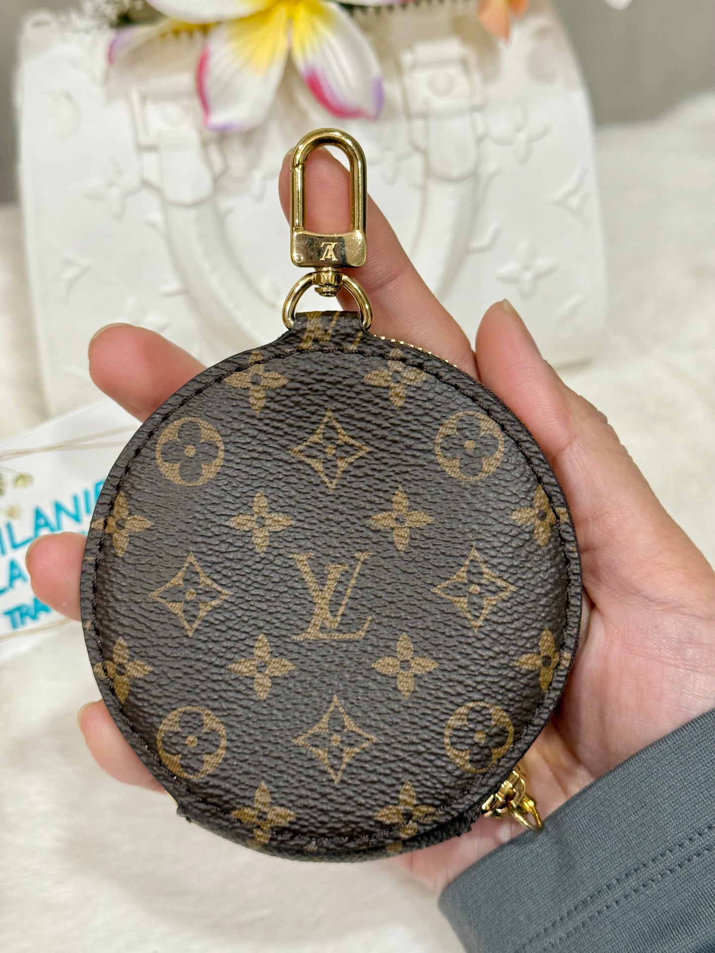 Louis Vuitton Round Coin Pouch Mono from MPA