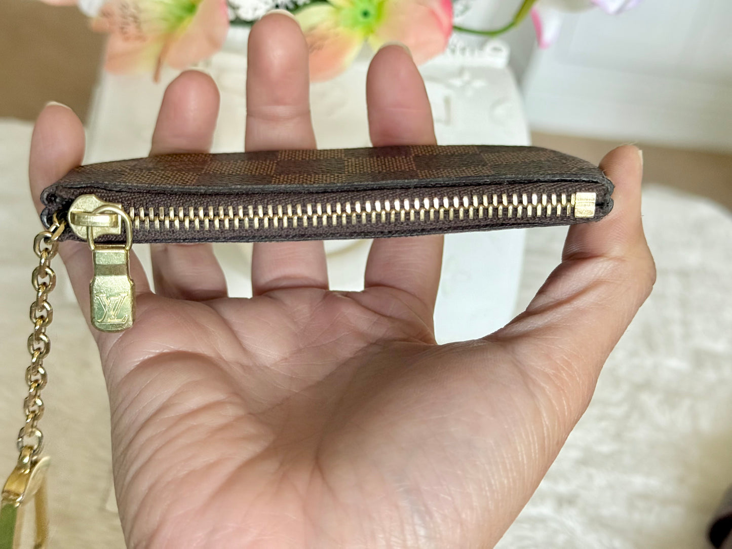 Louis Vuitton Key Cles Damier Ebene