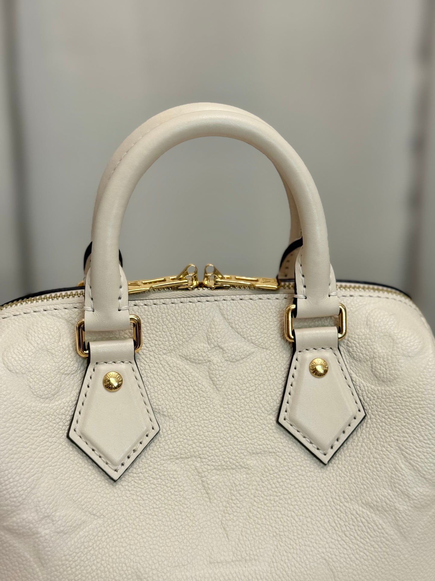 Speedy Bandouliere 20 Giant Empreinte Creme