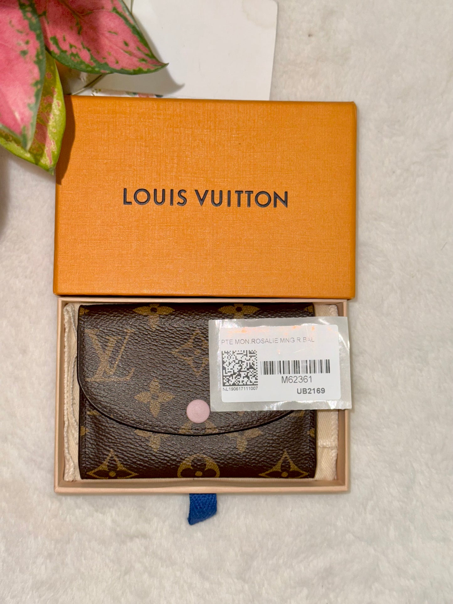 Louis Vuitton Rosalie Mono Rose Ballerine
