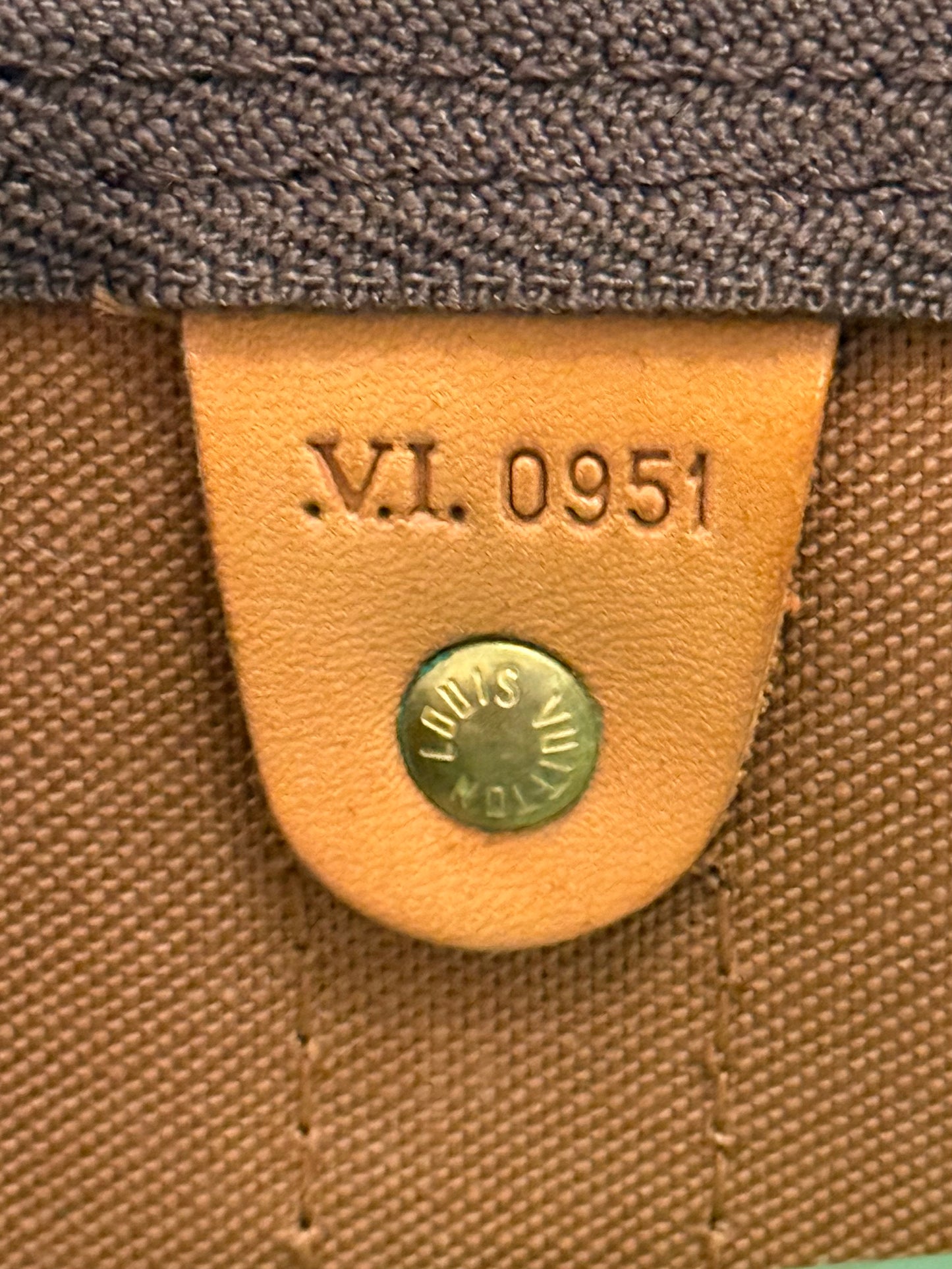 Louis Vuitton Keepall Bandouliere 60 Mono May 1991