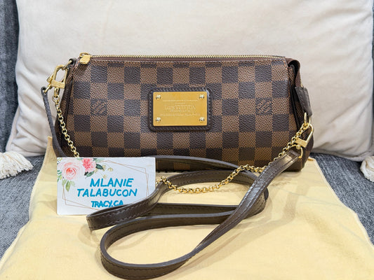 Louis Vuitton Eva Pochette Damier Ebene