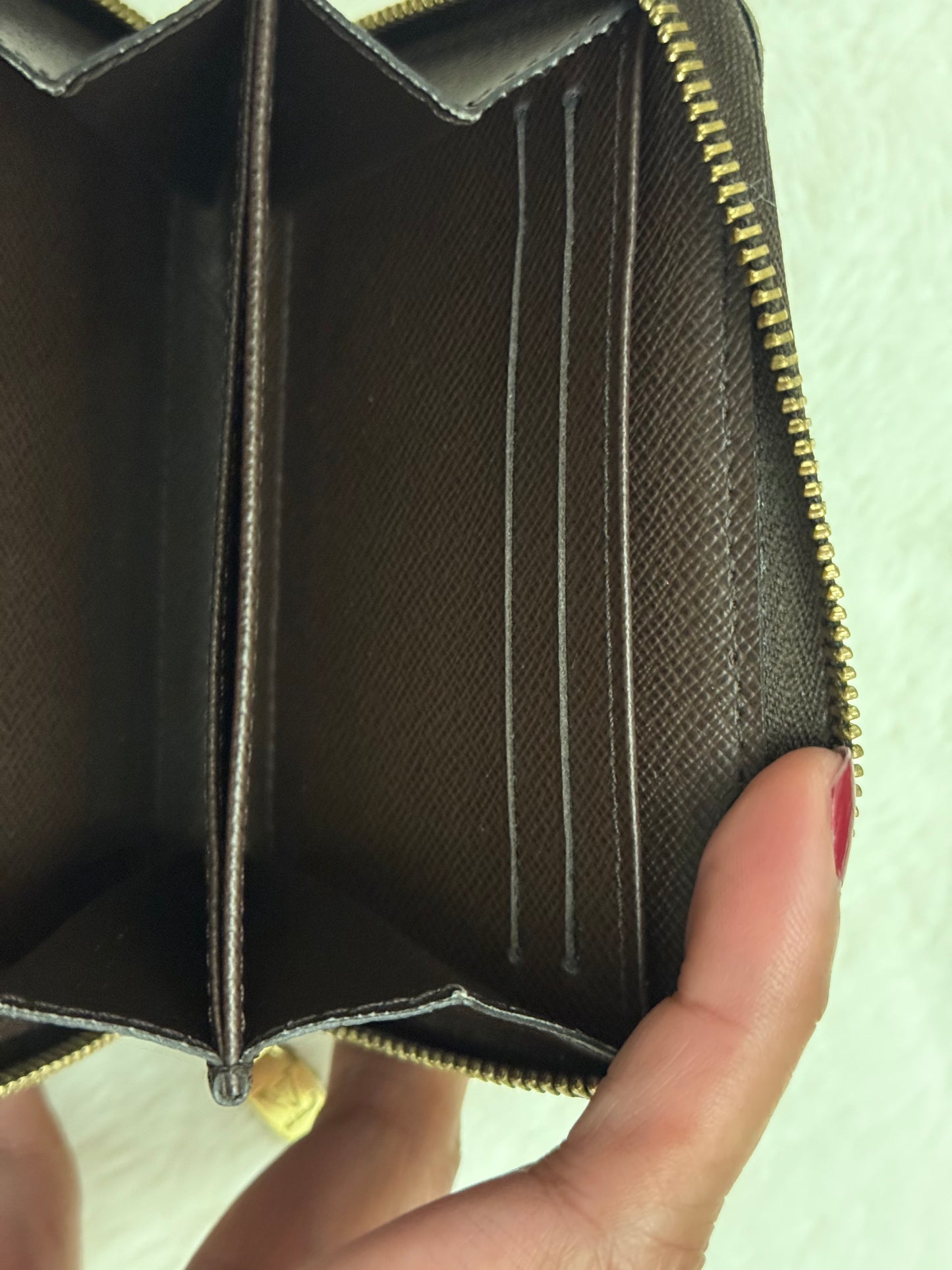 Louis Vuitton Zippy Coin Purse Damier Ebene