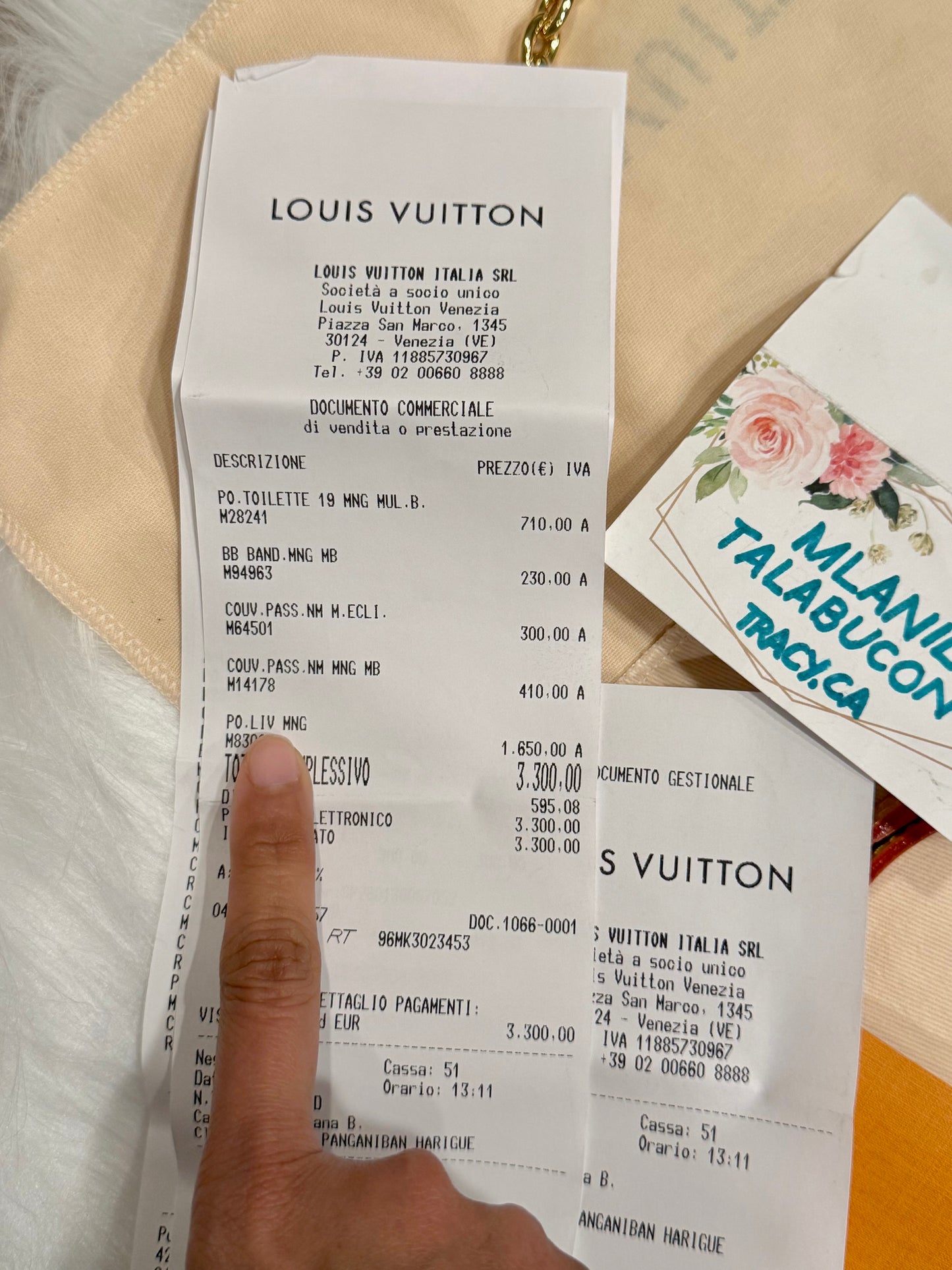 Louis Vuitton Pochette Liv Mono