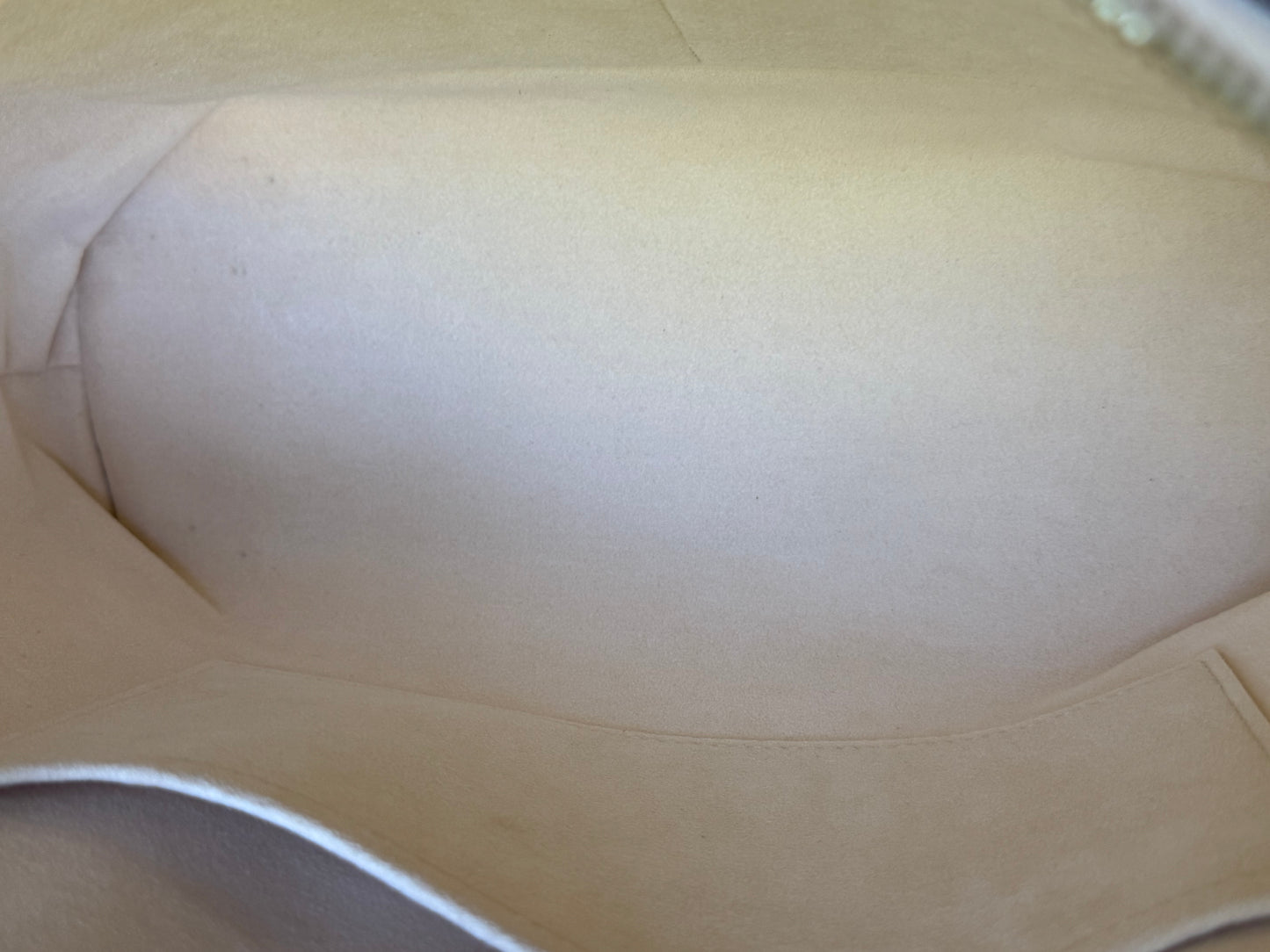 Louis Vuitton Pallas MM Cream Tote