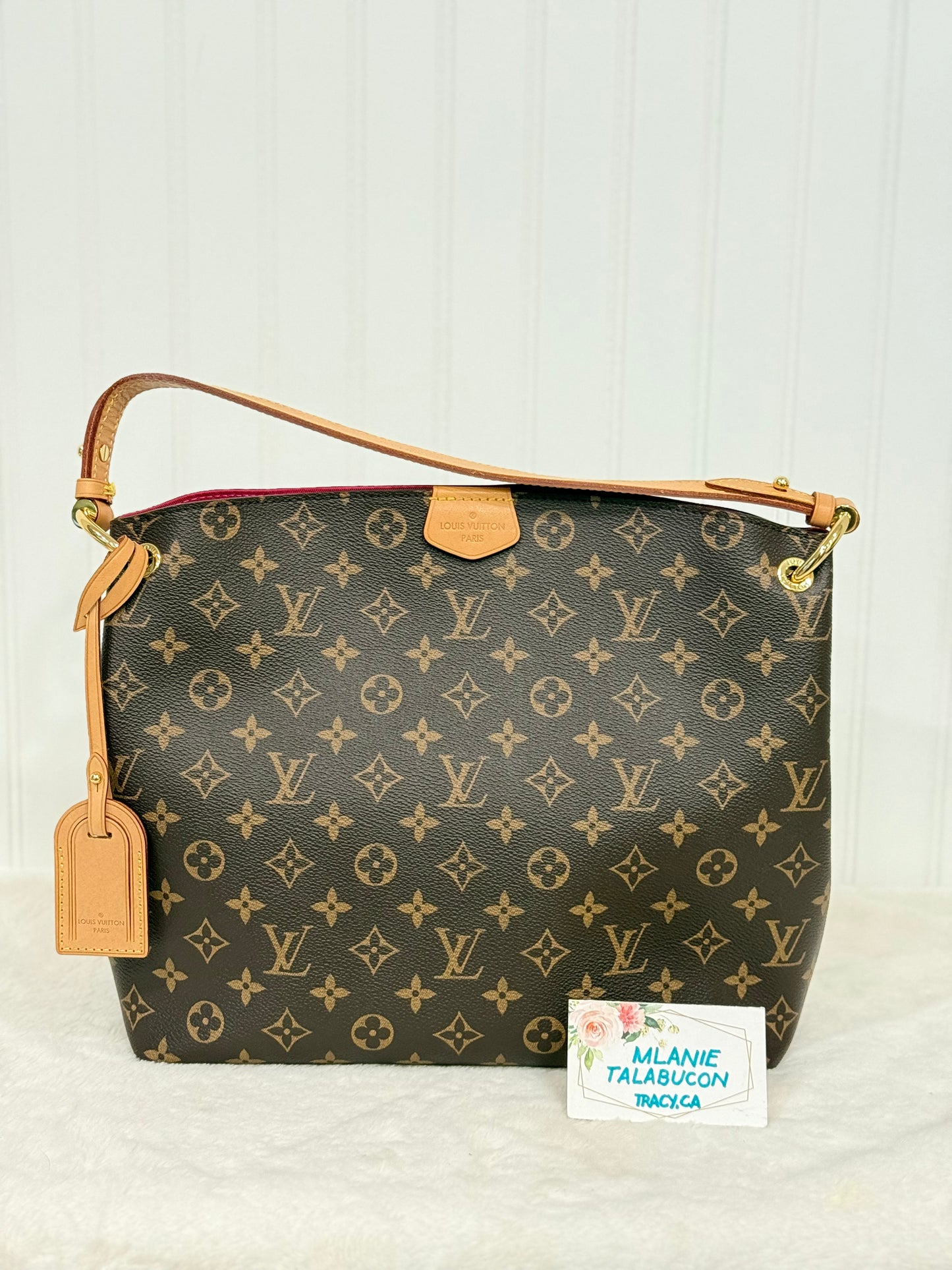 Louis Vuitton Graceful PM Mono Pivoine