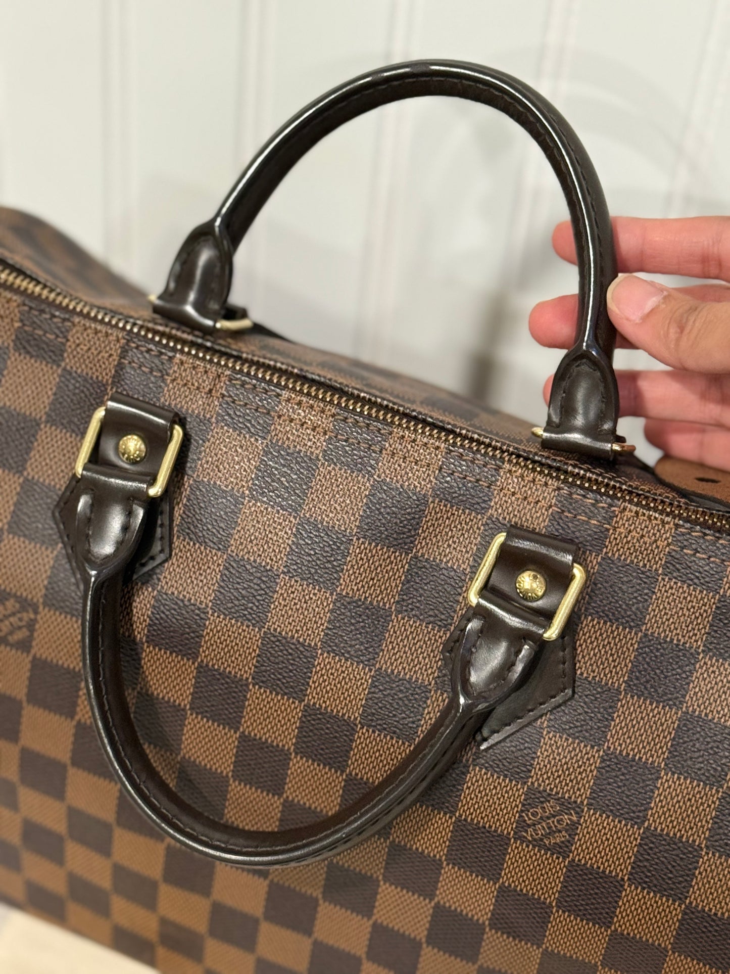 Louis Vuitton Speedy 30 Damier Ebene
