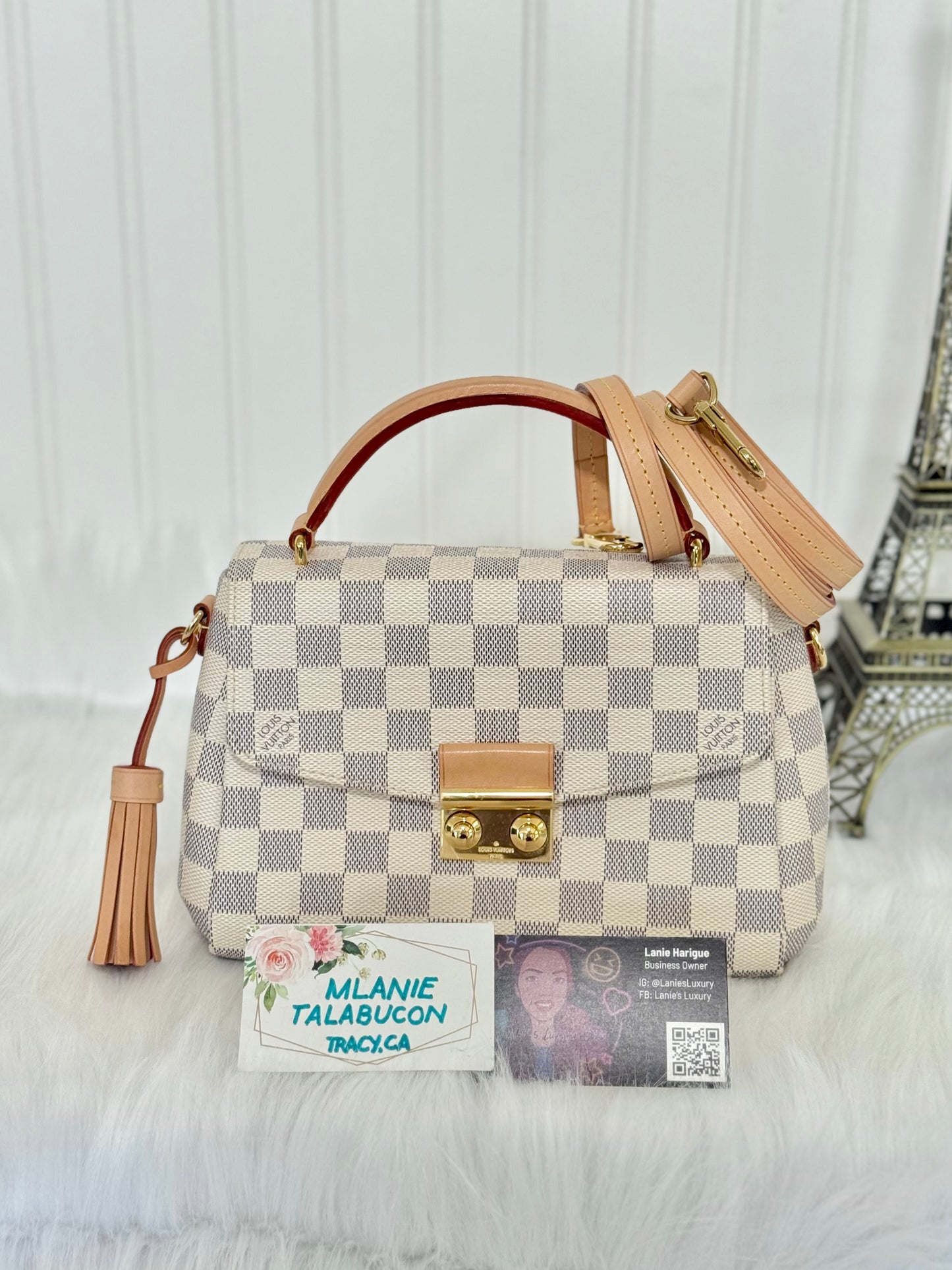 Louis Vuitton Croisette Damier Azur