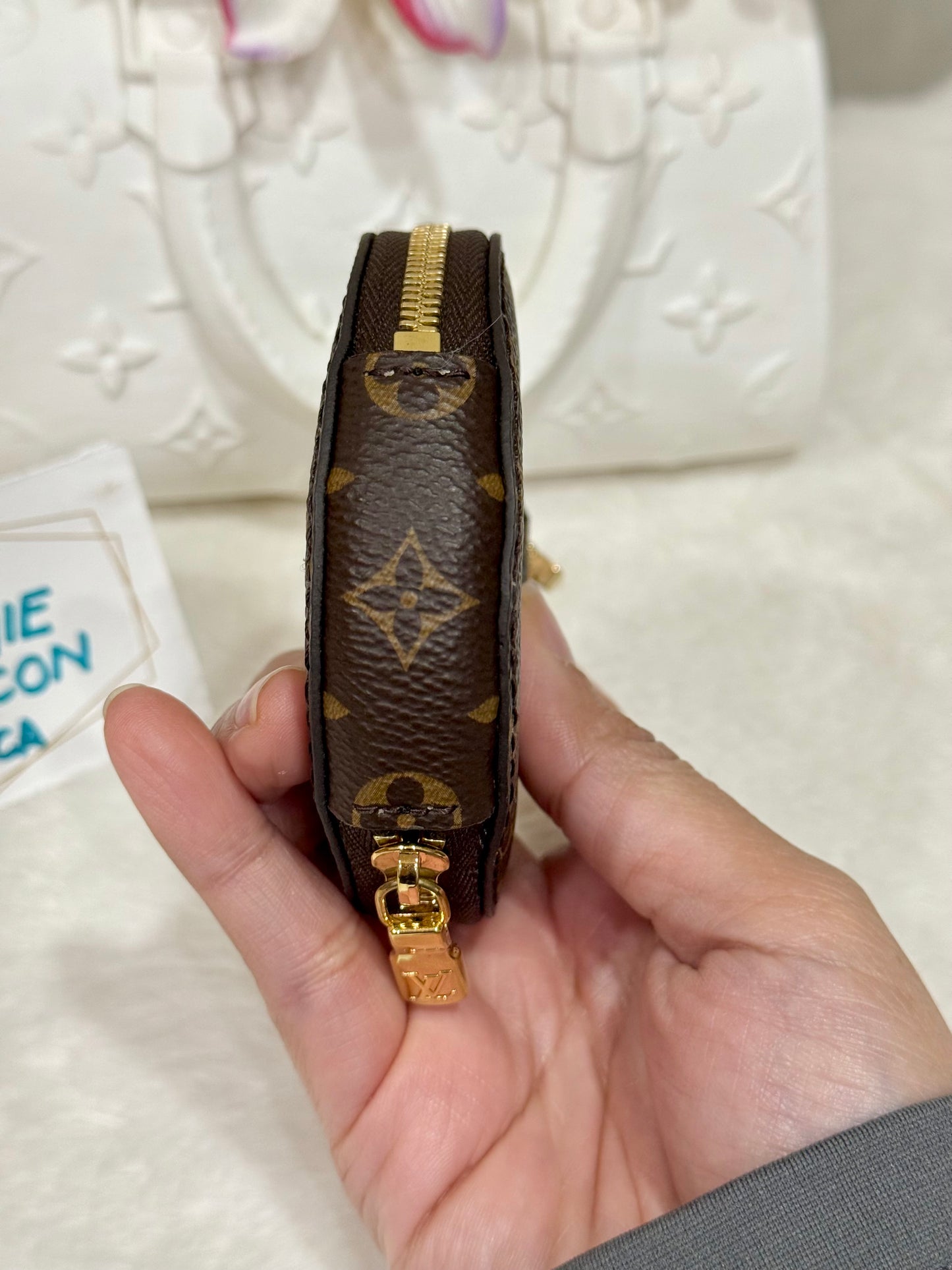 Louis Vuitton Round Coin Pouch Mono from MPA