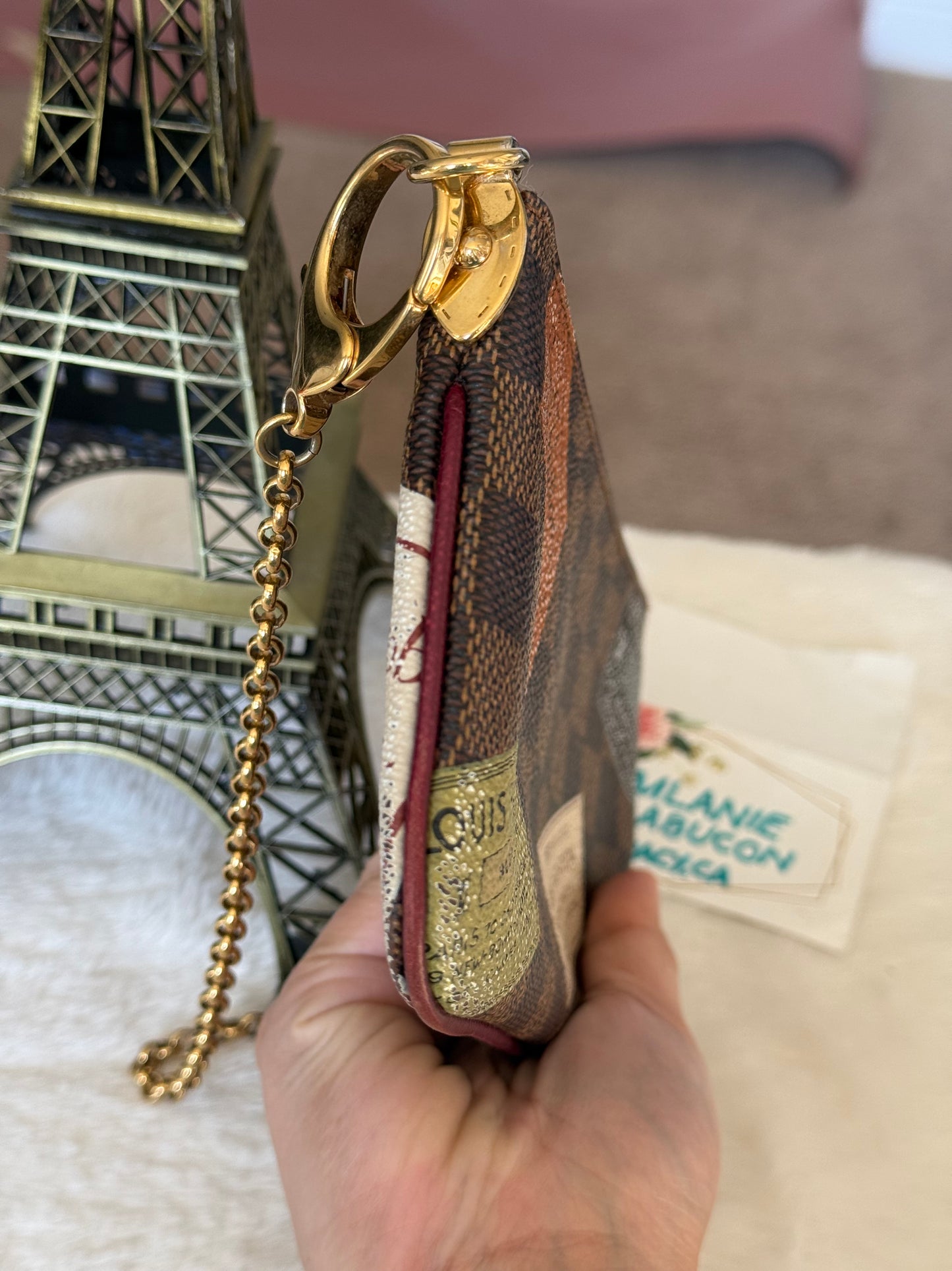Louis Vuitton Milla MM Damier Ebene Limited Edition Trunks