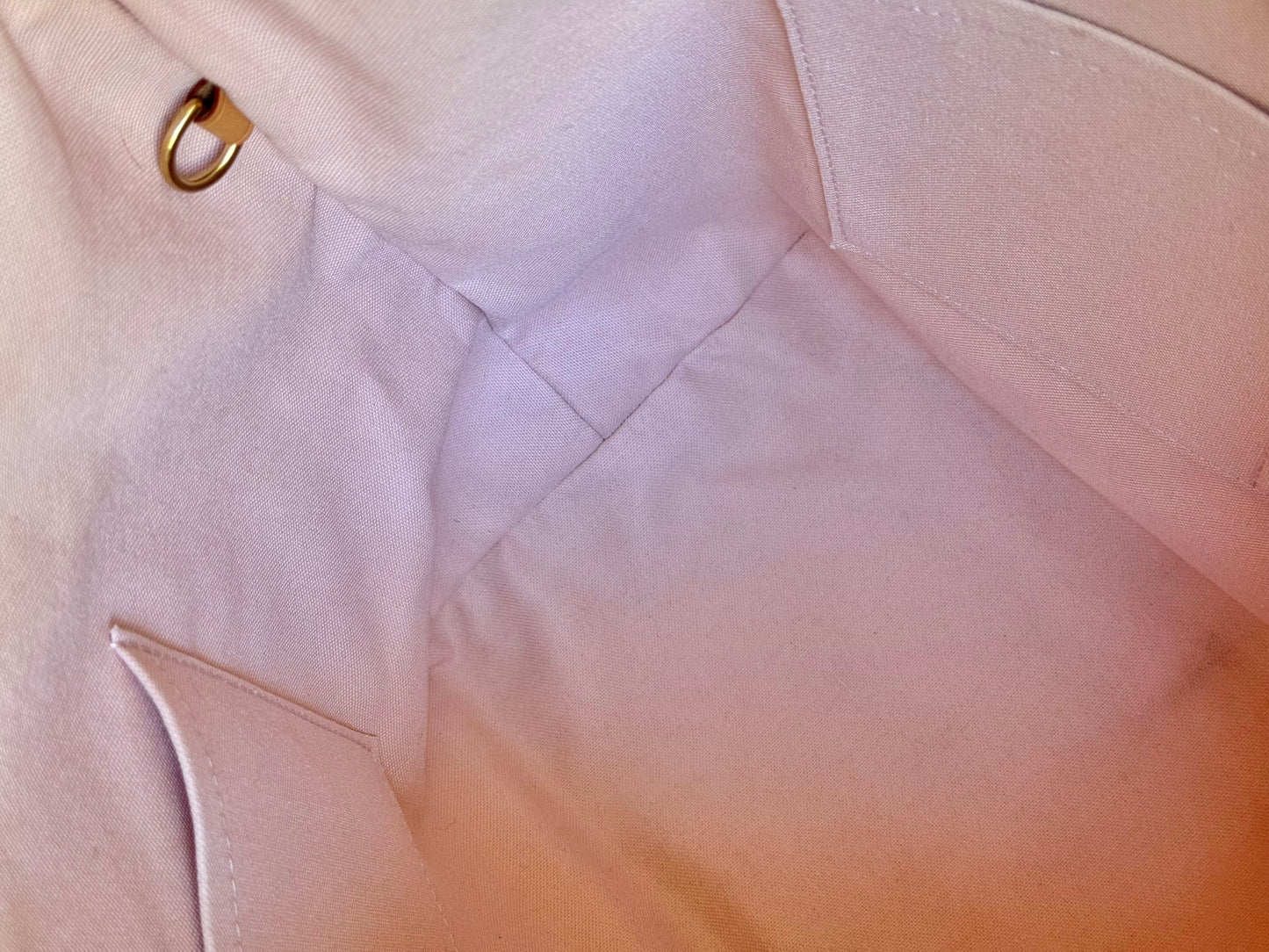 Louis Vuitton Ièna MM Damier Azur Rose Ballerine