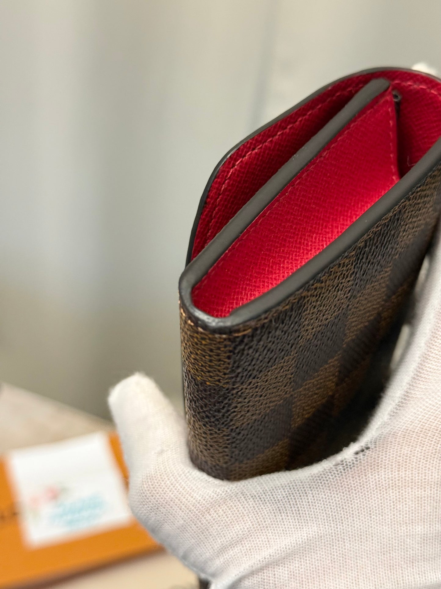 Louis Vuitton Emilie Wallet DE Cerise