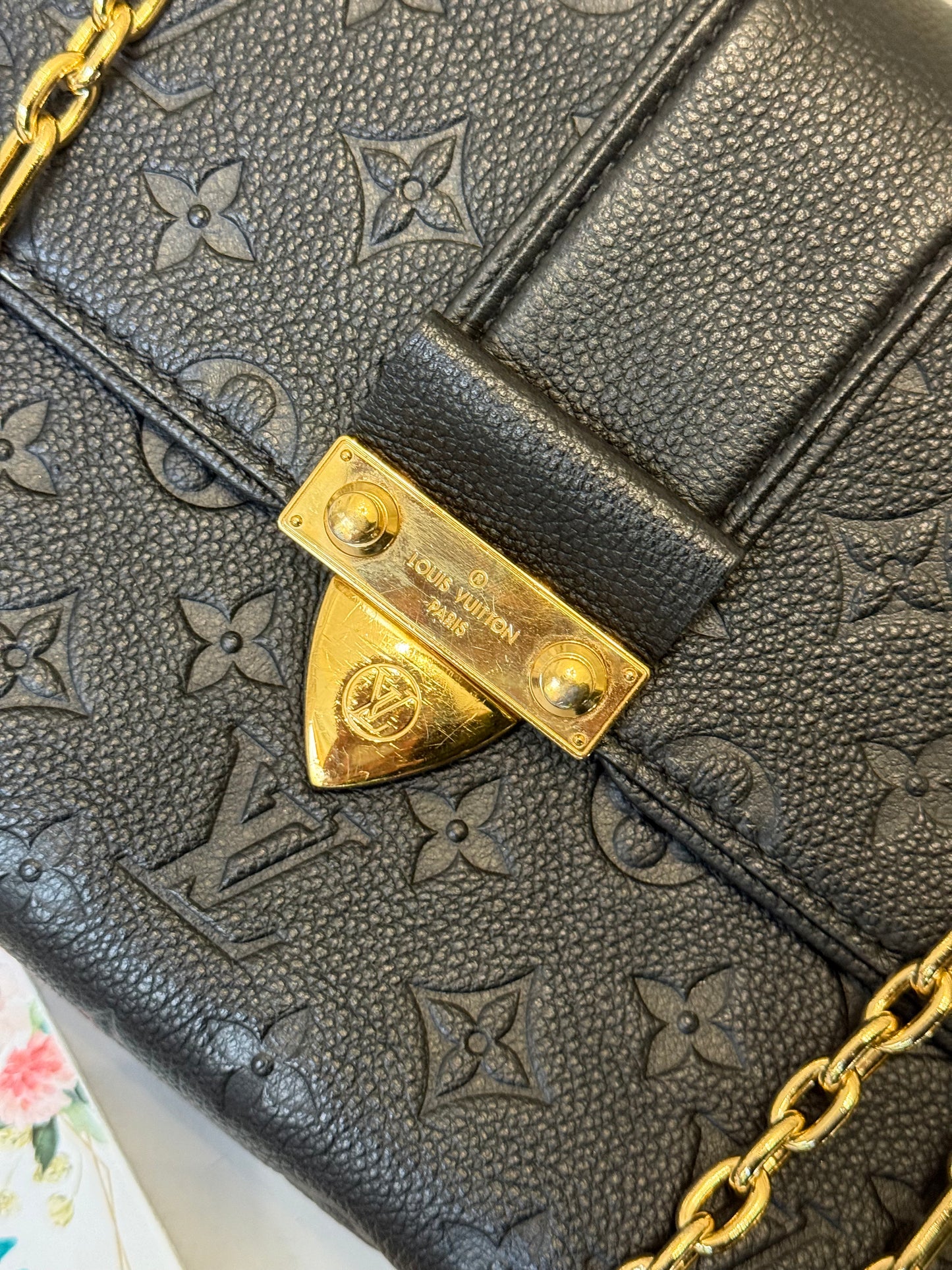 Louis Vuitton Saint Sulpice PM Mono Empreinte Noir/Black