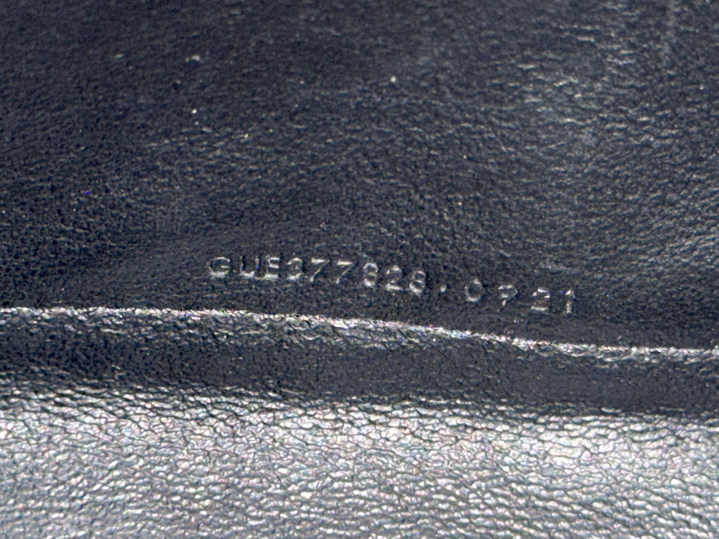 YSL Cassandre Wallet on Chain Fog Grained Leather with Gold HW